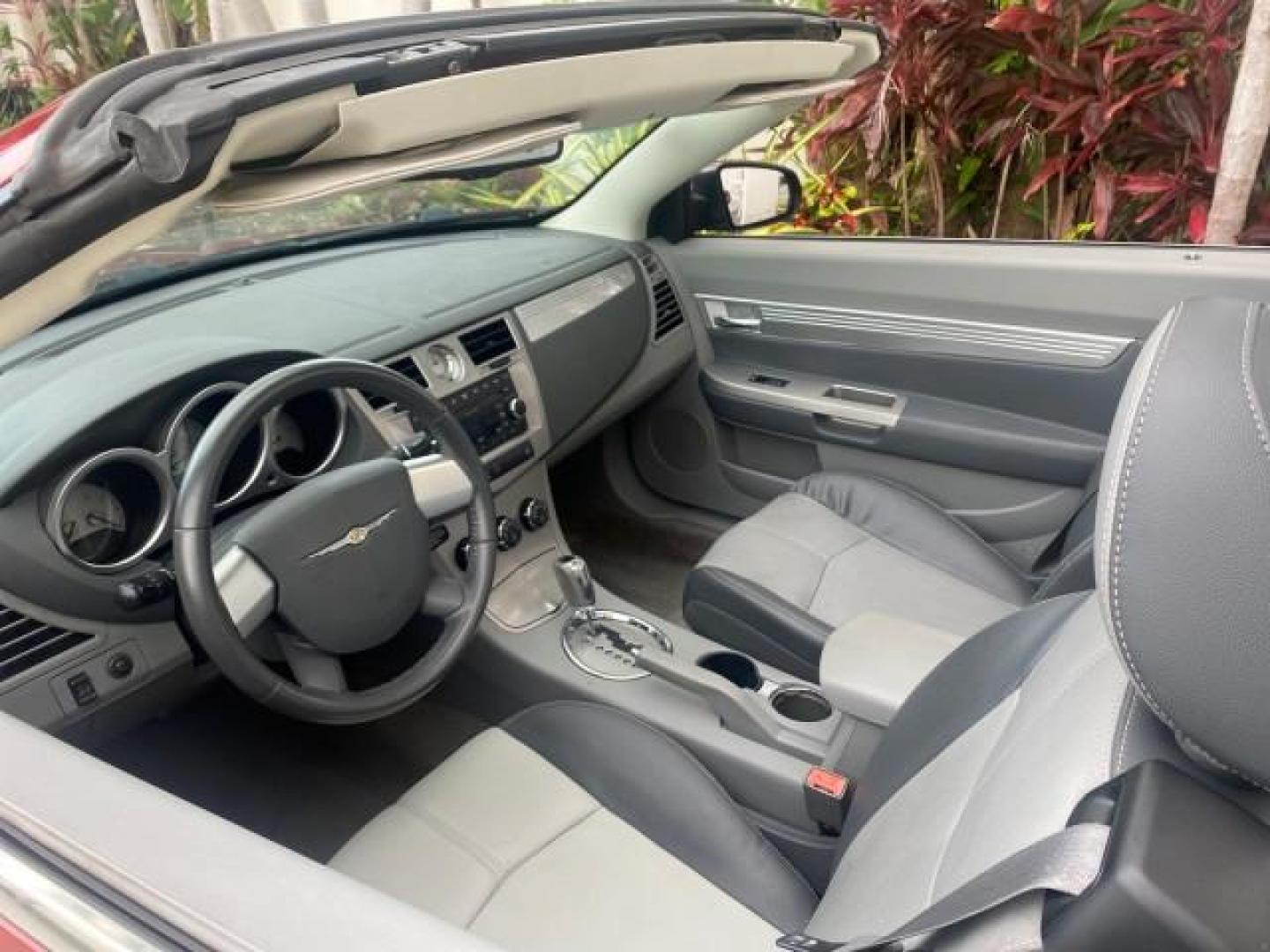 2008 Inferno Red Crystal /Dark/Light Slate Gray Chrysler Sebring FLORIDA 41 SERVICES CONVERTIBLE (1C3LC55R48N) with an 2.7L V6 Cylinder Engine engine, Automatic transmission, located at 4701 North Dixie Hwy, Pompano Beach, FL, 33064, (954) 422-2889, 26.240938, -80.123474 - OUR WEBPAGE FLORIDACARS1.COM HAS OVER 100 PHOTOS AND FREE CARFAX LINK 2008 CHRYSLER SEBRING TOURING VIN: 1C3LC55R48N657900 1 C 3 L C 5 5 R 4 8 N 6 5 7 9 0 0 CONVERTIBLE 2.7L V6 F DOHC 24V GASOLINE FRONT WHEEL DRIVE Top Features Alloy Wheels Satellite Radio Ready 2 Tone Leather Seats Soft Top Front S - Photo#30