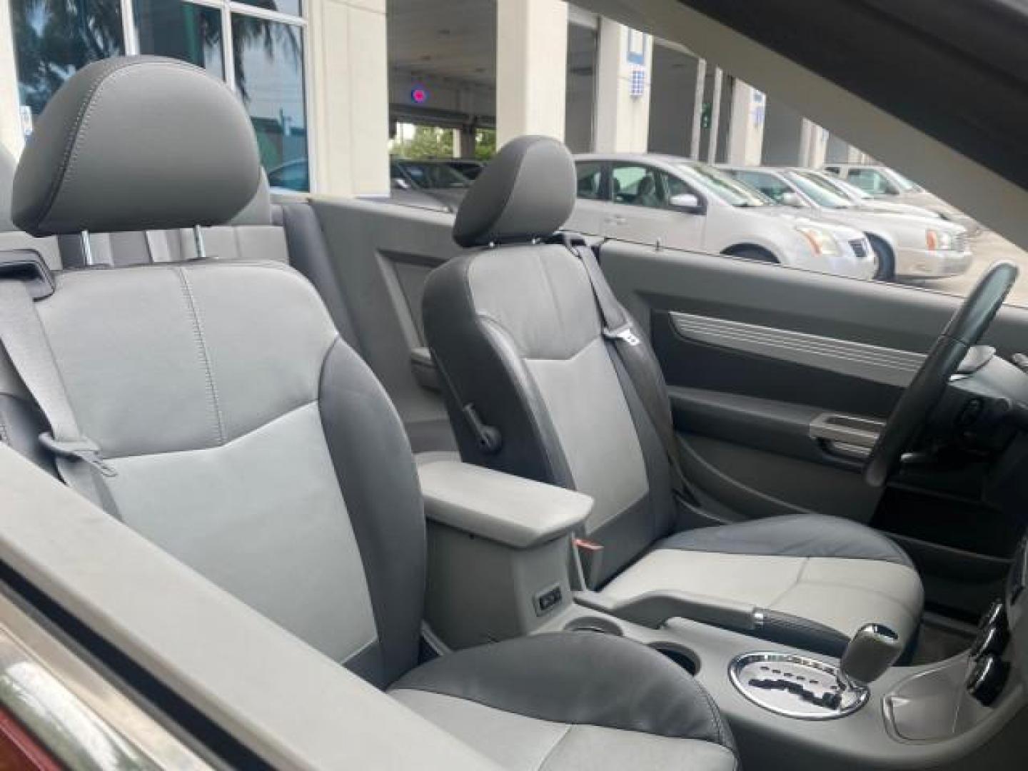 2008 Inferno Red Crystal /Dark/Light Slate Gray Chrysler Sebring FLORIDA 41 SERVICES CONVERTIBLE (1C3LC55R48N) with an 2.7L V6 Cylinder Engine engine, Automatic transmission, located at 4701 North Dixie Hwy, Pompano Beach, FL, 33064, (954) 422-2889, 26.240938, -80.123474 - OUR WEBPAGE FLORIDACARS1.COM HAS OVER 100 PHOTOS AND FREE CARFAX LINK 2008 CHRYSLER SEBRING TOURING VIN: 1C3LC55R48N657900 1 C 3 L C 5 5 R 4 8 N 6 5 7 9 0 0 CONVERTIBLE 2.7L V6 F DOHC 24V GASOLINE FRONT WHEEL DRIVE Top Features Alloy Wheels Satellite Radio Ready 2 Tone Leather Seats Soft Top Front S - Photo#32