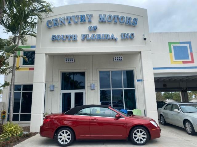 2008 Inferno Red Crystal /Dark/Light Slate Gray Chrysler Sebring FLORIDA 41 SERVICES CONVERTIBLE (1C3LC55R48N) with an 2.7L V6 Cylinder Engine engine, Automatic transmission, located at 4701 North Dixie Hwy, Pompano Beach, FL, 33064, (954) 422-2889, 26.240938, -80.123474 - OUR WEBPAGE FLORIDACARS1.COM HAS OVER 100 PHOTOS AND FREE CARFAX LINK 2008 CHRYSLER SEBRING TOURING VIN: 1C3LC55R48N657900 1 C 3 L C 5 5 R 4 8 N 6 5 7 9 0 0 CONVERTIBLE 2.7L V6 F DOHC 24V GASOLINE FRONT WHEEL DRIVE Top Features Alloy Wheels Satellite Radio Ready 2 Tone Leather Seats Soft Top Front S - Photo#0
