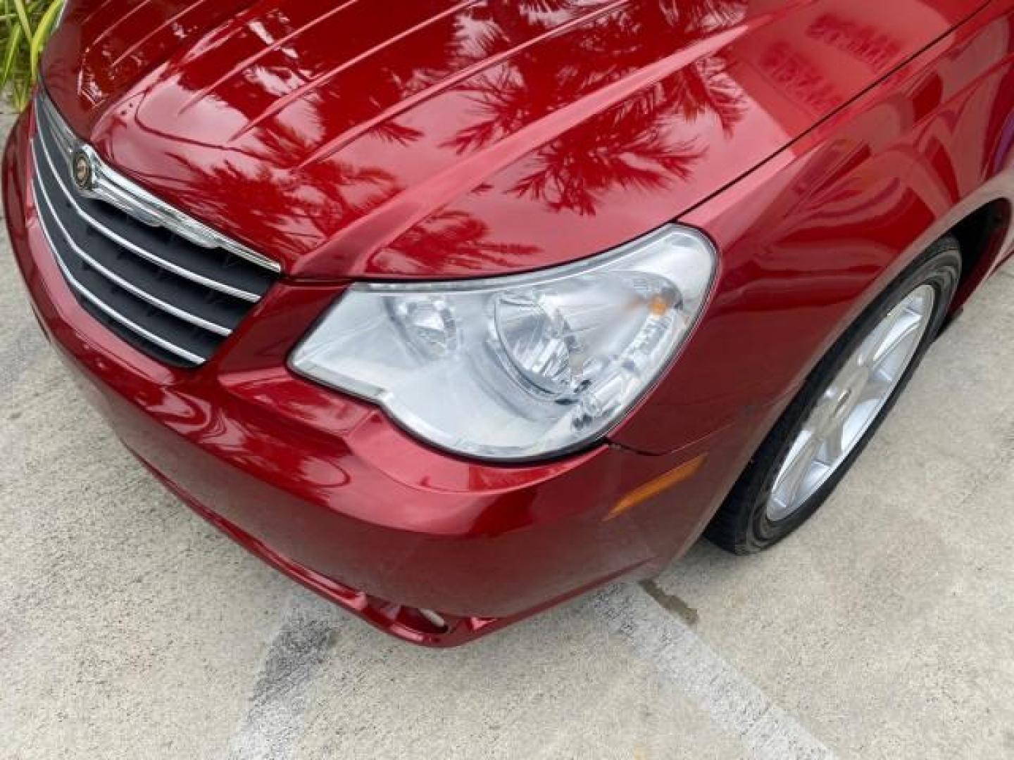2008 Inferno Red Crystal /Dark/Light Slate Gray Chrysler Sebring FLORIDA 41 SERVICES CONVERTIBLE (1C3LC55R48N) with an 2.7L V6 Cylinder Engine engine, Automatic transmission, located at 4701 North Dixie Hwy, Pompano Beach, FL, 33064, (954) 422-2889, 26.240938, -80.123474 - OUR WEBPAGE FLORIDACARS1.COM HAS OVER 100 PHOTOS AND FREE CARFAX LINK 2008 CHRYSLER SEBRING TOURING VIN: 1C3LC55R48N657900 1 C 3 L C 5 5 R 4 8 N 6 5 7 9 0 0 CONVERTIBLE 2.7L V6 F DOHC 24V GASOLINE FRONT WHEEL DRIVE Top Features Alloy Wheels Satellite Radio Ready 2 Tone Leather Seats Soft Top Front S - Photo#99