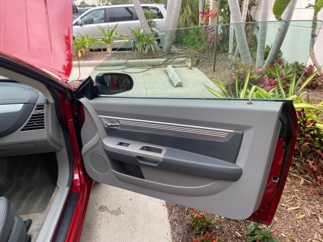 2008 Inferno Red Crystal /Dark/Light Slate Gray Chrysler Sebring FLORIDA 41 SERVICES CONVERTIBLE (1C3LC55R48N) with an 2.7L V6 Cylinder Engine engine, Automatic transmission, located at 4701 North Dixie Hwy, Pompano Beach, FL, 33064, (954) 422-2889, 26.240938, -80.123474 - OUR WEBPAGE FLORIDACARS1.COM HAS OVER 100 PHOTOS AND FREE CARFAX LINK 2008 CHRYSLER SEBRING TOURING VIN: 1C3LC55R48N657900 1 C 3 L C 5 5 R 4 8 N 6 5 7 9 0 0 CONVERTIBLE 2.7L V6 F DOHC 24V GASOLINE FRONT WHEEL DRIVE Top Features Alloy Wheels Satellite Radio Ready 2 Tone Leather Seats Soft Top Front S - Photo#11