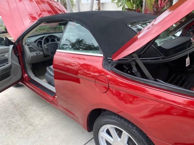 2008 Inferno Red Crystal /Dark/Light Slate Gray Chrysler Sebring FLORIDA 41 SERVICES CONVERTIBLE (1C3LC55R48N) with an 2.7L V6 Cylinder Engine engine, Automatic transmission, located at 4701 North Dixie Hwy, Pompano Beach, FL, 33064, (954) 422-2889, 26.240938, -80.123474 - OUR WEBPAGE FLORIDACARS1.COM HAS OVER 100 PHOTOS AND FREE CARFAX LINK 2008 CHRYSLER SEBRING TOURING VIN: 1C3LC55R48N657900 1 C 3 L C 5 5 R 4 8 N 6 5 7 9 0 0 CONVERTIBLE 2.7L V6 F DOHC 24V GASOLINE FRONT WHEEL DRIVE Top Features Alloy Wheels Satellite Radio Ready 2 Tone Leather Seats Soft Top Front S - Photo#13