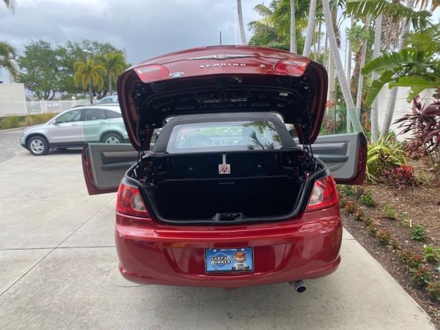 2008 Inferno Red Crystal /Dark/Light Slate Gray Chrysler Sebring FLORIDA 41 SERVICES CONVERTIBLE (1C3LC55R48N) with an 2.7L V6 Cylinder Engine engine, Automatic transmission, located at 4701 North Dixie Hwy, Pompano Beach, FL, 33064, (954) 422-2889, 26.240938, -80.123474 - OUR WEBPAGE FLORIDACARS1.COM HAS OVER 100 PHOTOS AND FREE CARFAX LINK 2008 CHRYSLER SEBRING TOURING VIN: 1C3LC55R48N657900 1 C 3 L C 5 5 R 4 8 N 6 5 7 9 0 0 CONVERTIBLE 2.7L V6 F DOHC 24V GASOLINE FRONT WHEEL DRIVE Top Features Alloy Wheels Satellite Radio Ready 2 Tone Leather Seats Soft Top Front S - Photo#15