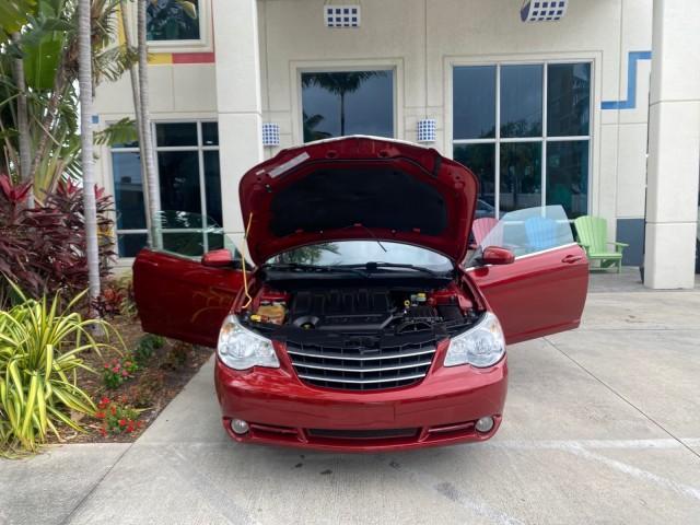 2008 Inferno Red Crystal /Dark/Light Slate Gray Chrysler Sebring FLORIDA 41 SERVICES CONVERTIBLE (1C3LC55R48N) with an 2.7L V6 Cylinder Engine engine, Automatic transmission, located at 4701 North Dixie Hwy, Pompano Beach, FL, 33064, (954) 422-2889, 26.240938, -80.123474 - OUR WEBPAGE FLORIDACARS1.COM HAS OVER 100 PHOTOS AND FREE CARFAX LINK 2008 CHRYSLER SEBRING TOURING VIN: 1C3LC55R48N657900 1 C 3 L C 5 5 R 4 8 N 6 5 7 9 0 0 CONVERTIBLE 2.7L V6 F DOHC 24V GASOLINE FRONT WHEEL DRIVE Top Features Alloy Wheels Satellite Radio Ready 2 Tone Leather Seats Soft Top Front S - Photo#16
