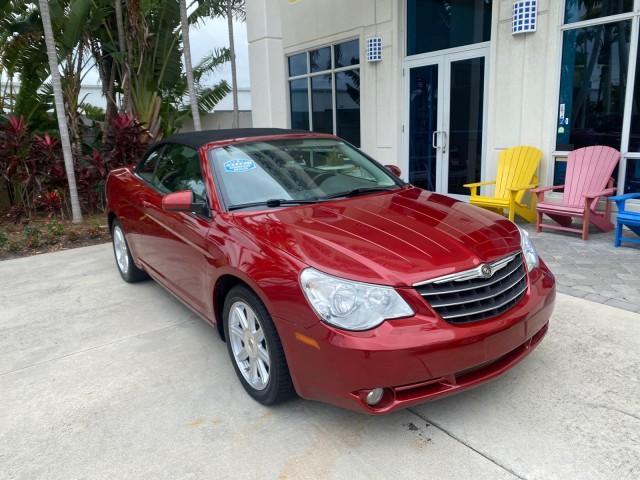 2008 Inferno Red Crystal /Dark/Light Slate Gray Chrysler Sebring FLORIDA 41 SERVICES CONVERTIBLE (1C3LC55R48N) with an 2.7L V6 Cylinder Engine engine, Automatic transmission, located at 4701 North Dixie Hwy, Pompano Beach, FL, 33064, (954) 422-2889, 26.240938, -80.123474 - OUR WEBPAGE FLORIDACARS1.COM HAS OVER 100 PHOTOS AND FREE CARFAX LINK 2008 CHRYSLER SEBRING TOURING VIN: 1C3LC55R48N657900 1 C 3 L C 5 5 R 4 8 N 6 5 7 9 0 0 CONVERTIBLE 2.7L V6 F DOHC 24V GASOLINE FRONT WHEEL DRIVE Top Features Alloy Wheels Satellite Radio Ready 2 Tone Leather Seats Soft Top Front S - Photo#1