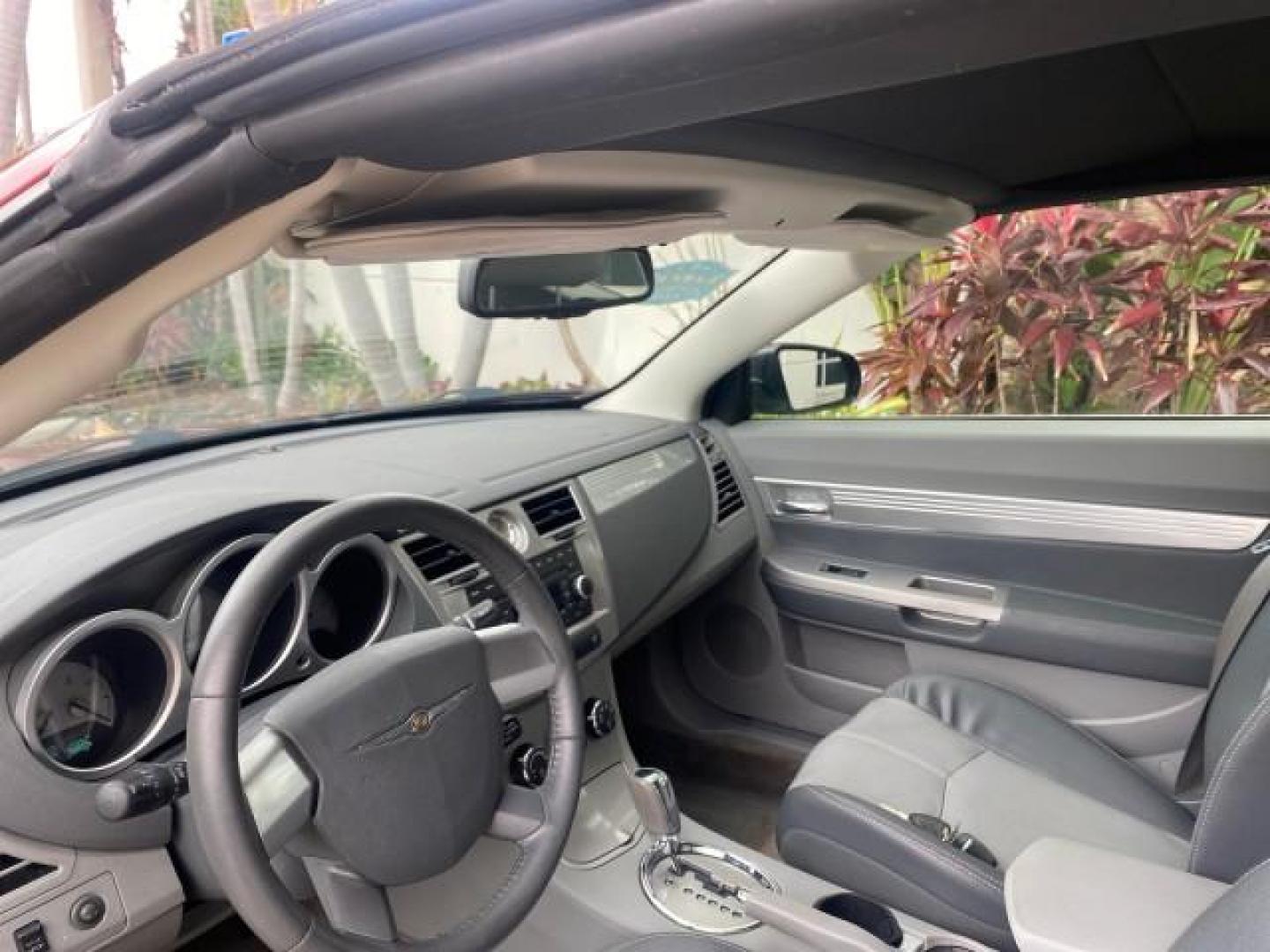2008 Inferno Red Crystal /Dark/Light Slate Gray Chrysler Sebring FLORIDA 41 SERVICES CONVERTIBLE (1C3LC55R48N) with an 2.7L V6 Cylinder Engine engine, Automatic transmission, located at 4701 North Dixie Hwy, Pompano Beach, FL, 33064, (954) 422-2889, 26.240938, -80.123474 - OUR WEBPAGE FLORIDACARS1.COM HAS OVER 100 PHOTOS AND FREE CARFAX LINK 2008 CHRYSLER SEBRING TOURING VIN: 1C3LC55R48N657900 1 C 3 L C 5 5 R 4 8 N 6 5 7 9 0 0 CONVERTIBLE 2.7L V6 F DOHC 24V GASOLINE FRONT WHEEL DRIVE Top Features Alloy Wheels Satellite Radio Ready 2 Tone Leather Seats Soft Top Front S - Photo#33