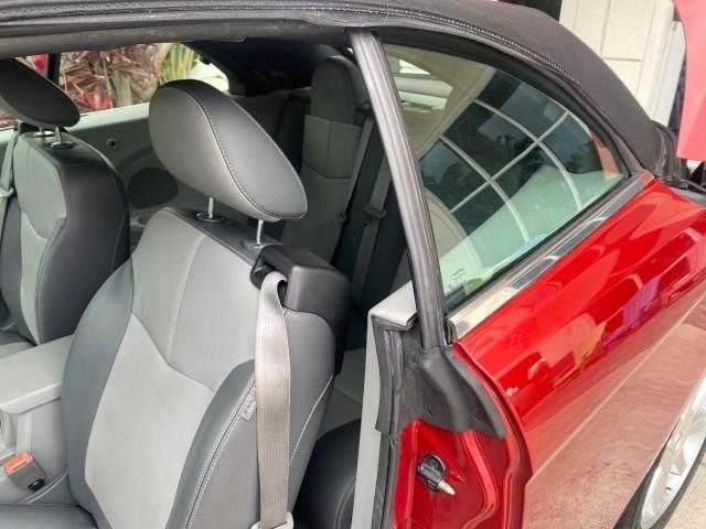 2008 Inferno Red Crystal /Dark/Light Slate Gray Chrysler Sebring FLORIDA 41 SERVICES CONVERTIBLE (1C3LC55R48N) with an 2.7L V6 Cylinder Engine engine, Automatic transmission, located at 4701 North Dixie Hwy, Pompano Beach, FL, 33064, (954) 422-2889, 26.240938, -80.123474 - OUR WEBPAGE FLORIDACARS1.COM HAS OVER 100 PHOTOS AND FREE CARFAX LINK 2008 CHRYSLER SEBRING TOURING VIN: 1C3LC55R48N657900 1 C 3 L C 5 5 R 4 8 N 6 5 7 9 0 0 CONVERTIBLE 2.7L V6 F DOHC 24V GASOLINE FRONT WHEEL DRIVE Top Features Alloy Wheels Satellite Radio Ready 2 Tone Leather Seats Soft Top Front S - Photo#63