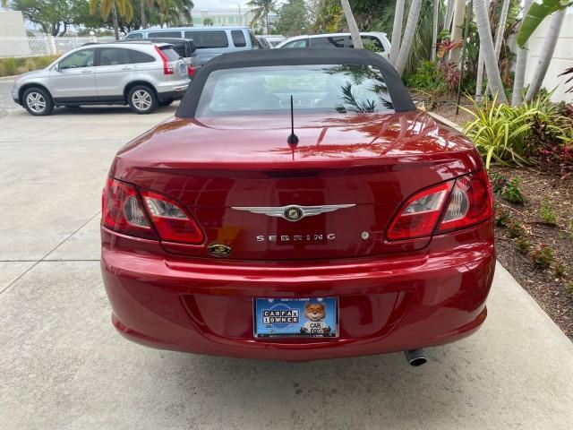 2008 Inferno Red Crystal /Dark/Light Slate Gray Chrysler Sebring FLORIDA 41 SERVICES CONVERTIBLE (1C3LC55R48N) with an 2.7L V6 Cylinder Engine engine, Automatic transmission, located at 4701 North Dixie Hwy, Pompano Beach, FL, 33064, (954) 422-2889, 26.240938, -80.123474 - OUR WEBPAGE FLORIDACARS1.COM HAS OVER 100 PHOTOS AND FREE CARFAX LINK 2008 CHRYSLER SEBRING TOURING VIN: 1C3LC55R48N657900 1 C 3 L C 5 5 R 4 8 N 6 5 7 9 0 0 CONVERTIBLE 2.7L V6 F DOHC 24V GASOLINE FRONT WHEEL DRIVE Top Features Alloy Wheels Satellite Radio Ready 2 Tone Leather Seats Soft Top Front S - Photo#79