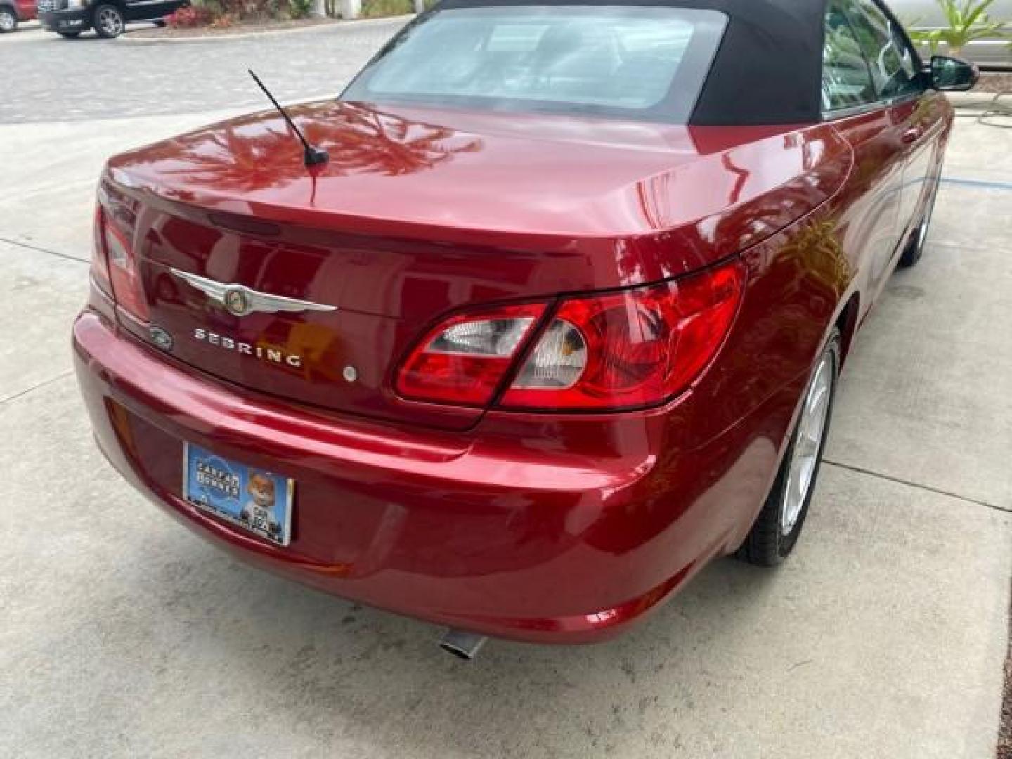 2008 Inferno Red Crystal /Dark/Light Slate Gray Chrysler Sebring FLORIDA 41 SERVICES CONVERTIBLE (1C3LC55R48N) with an 2.7L V6 Cylinder Engine engine, Automatic transmission, located at 4701 North Dixie Hwy, Pompano Beach, FL, 33064, (954) 422-2889, 26.240938, -80.123474 - OUR WEBPAGE FLORIDACARS1.COM HAS OVER 100 PHOTOS AND FREE CARFAX LINK 2008 CHRYSLER SEBRING TOURING VIN: 1C3LC55R48N657900 1 C 3 L C 5 5 R 4 8 N 6 5 7 9 0 0 CONVERTIBLE 2.7L V6 F DOHC 24V GASOLINE FRONT WHEEL DRIVE Top Features Alloy Wheels Satellite Radio Ready 2 Tone Leather Seats Soft Top Front S - Photo#72