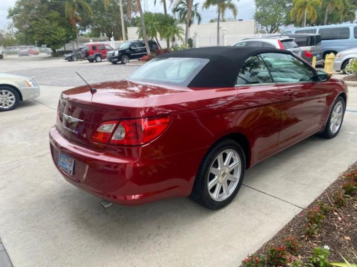 2008 Inferno Red Crystal /Dark/Light Slate Gray Chrysler Sebring FLORIDA 41 SERVICES CONVERTIBLE (1C3LC55R48N) with an 2.7L V6 Cylinder Engine engine, Automatic transmission, located at 4701 North Dixie Hwy, Pompano Beach, FL, 33064, (954) 422-2889, 26.240938, -80.123474 - OUR WEBPAGE FLORIDACARS1.COM HAS OVER 100 PHOTOS AND FREE CARFAX LINK 2008 CHRYSLER SEBRING TOURING VIN: 1C3LC55R48N657900 1 C 3 L C 5 5 R 4 8 N 6 5 7 9 0 0 CONVERTIBLE 2.7L V6 F DOHC 24V GASOLINE FRONT WHEEL DRIVE Top Features Alloy Wheels Satellite Radio Ready 2 Tone Leather Seats Soft Top Front S - Photo#7