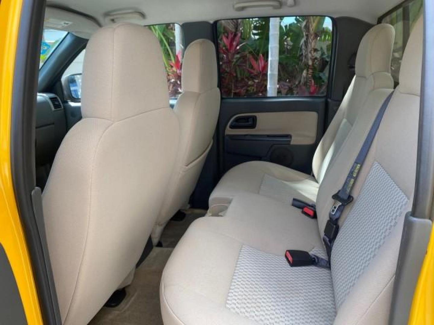 2006 Yellow /Light Cashmere Chevrolet Colorado LT FLORIDA LOW MILES 76.163 (1GCDS136768) with an 3.5L DOHC 5-Cyl MFI Engine engine, Automatic transmission, located at 4701 North Dixie Hwy, Pompano Beach, FL, 33064, (954) 422-2889, 26.240938, -80.123474 - OUR WEBPAGE FLORIDACARS1.COM HAS OVER 100 PHOTOS AND FREE CARFAX LINK 2006 CHEVROLET COLORADO LT Z71 VIN: 1GCDS136768220473 1 G C D S 1 3 6 7 6 8 2 2 0 4 7 3 CREW PICKUP 3.5L I5 F GASOLINE REAR WHEEL DRIVE Top Features Alloy Wheels Comfort Package Cloth Seats Convenience Package Basic Features ABS B - Photo#59