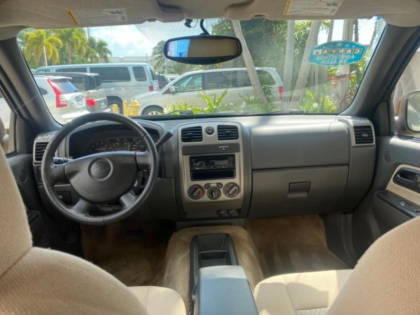 2006 Yellow /Light Cashmere Chevrolet Colorado LT FLORIDA LOW MILES 76.163 (1GCDS136768) with an 3.5L DOHC 5-Cyl MFI Engine engine, Automatic transmission, located at 4701 North Dixie Hwy, Pompano Beach, FL, 33064, (954) 422-2889, 26.240938, -80.123474 - OUR WEBPAGE FLORIDACARS1.COM HAS OVER 100 PHOTOS AND FREE CARFAX LINK 2006 CHEVROLET COLORADO LT Z71 VIN: 1GCDS136768220473 1 G C D S 1 3 6 7 6 8 2 2 0 4 7 3 CREW PICKUP 3.5L I5 F GASOLINE REAR WHEEL DRIVE Top Features Alloy Wheels Comfort Package Cloth Seats Convenience Package Basic Features ABS B - Photo#62