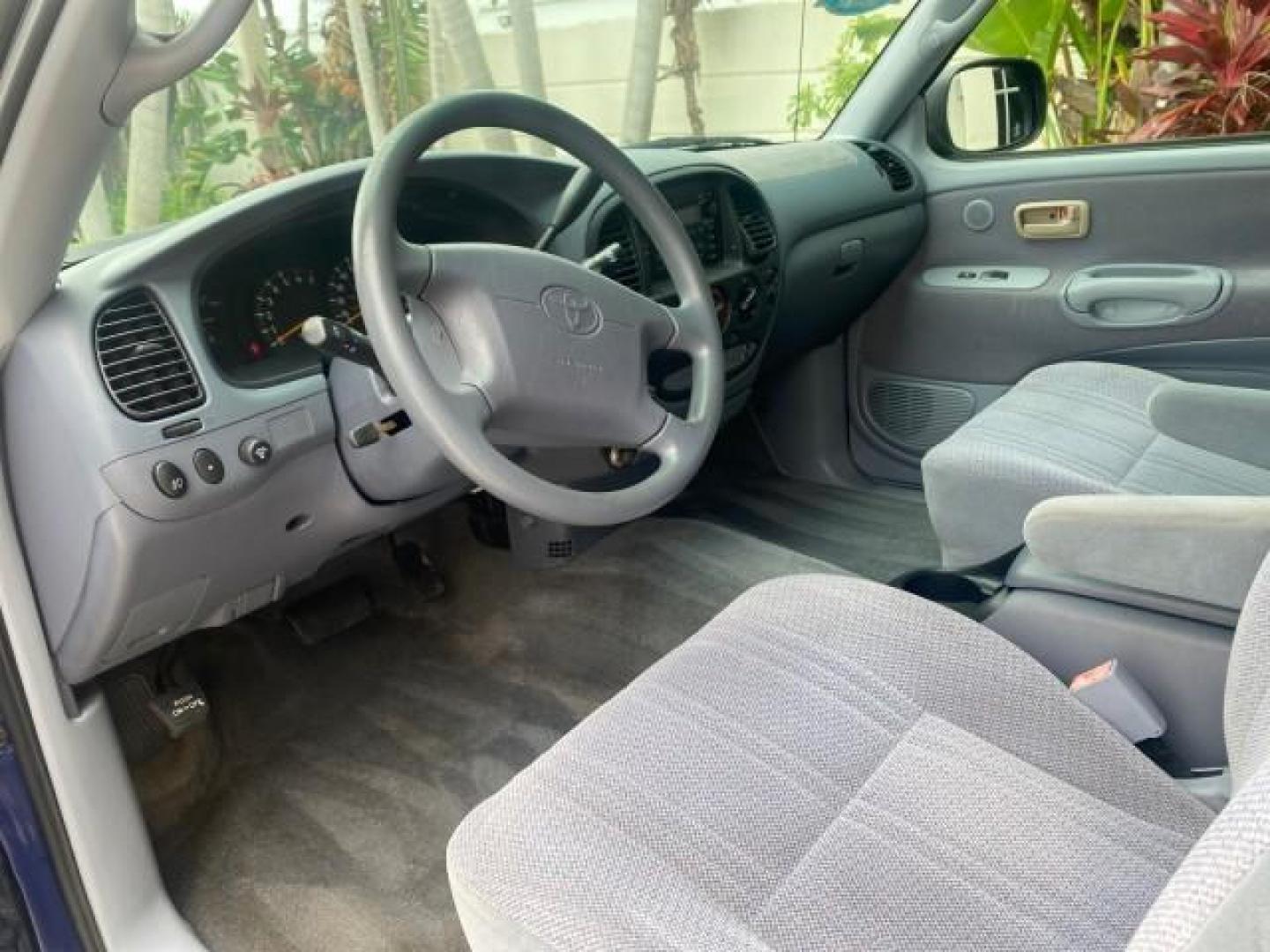 2000 Stellar Blue Pearl /Gray Toyota Tundra V8 SR5 FLORIDA LIKE NEW (5TBRT3410YS) with an 4.7L DOHC EFI 32-Valve V8 i-Force Engine engine, Automatic transmission, located at 4701 North Dixie Hwy, Pompano Beach, FL, 33064, (954) 422-2889, 26.240938, -80.123474 - OUR WEBPAGE FLORIDACARS1.COM HAS OVER 100 PHOTOS AND FREE CARFAX LINK 2000 TOYOTA TUNDRA SR5 VIN: 5TBRT3410YS002335 5 T B R T 3 4 1 0 Y S 0 0 2 3 3 5 4 DOOR EXTENDED CAB PICKUP 4.7L V8 F DOHC 32V GASOLINE REAR WHEEL DRIVE Highlighted Features Bed Liner Cloth Seats ABS Brakes Automatic Transmission P - Photo#38