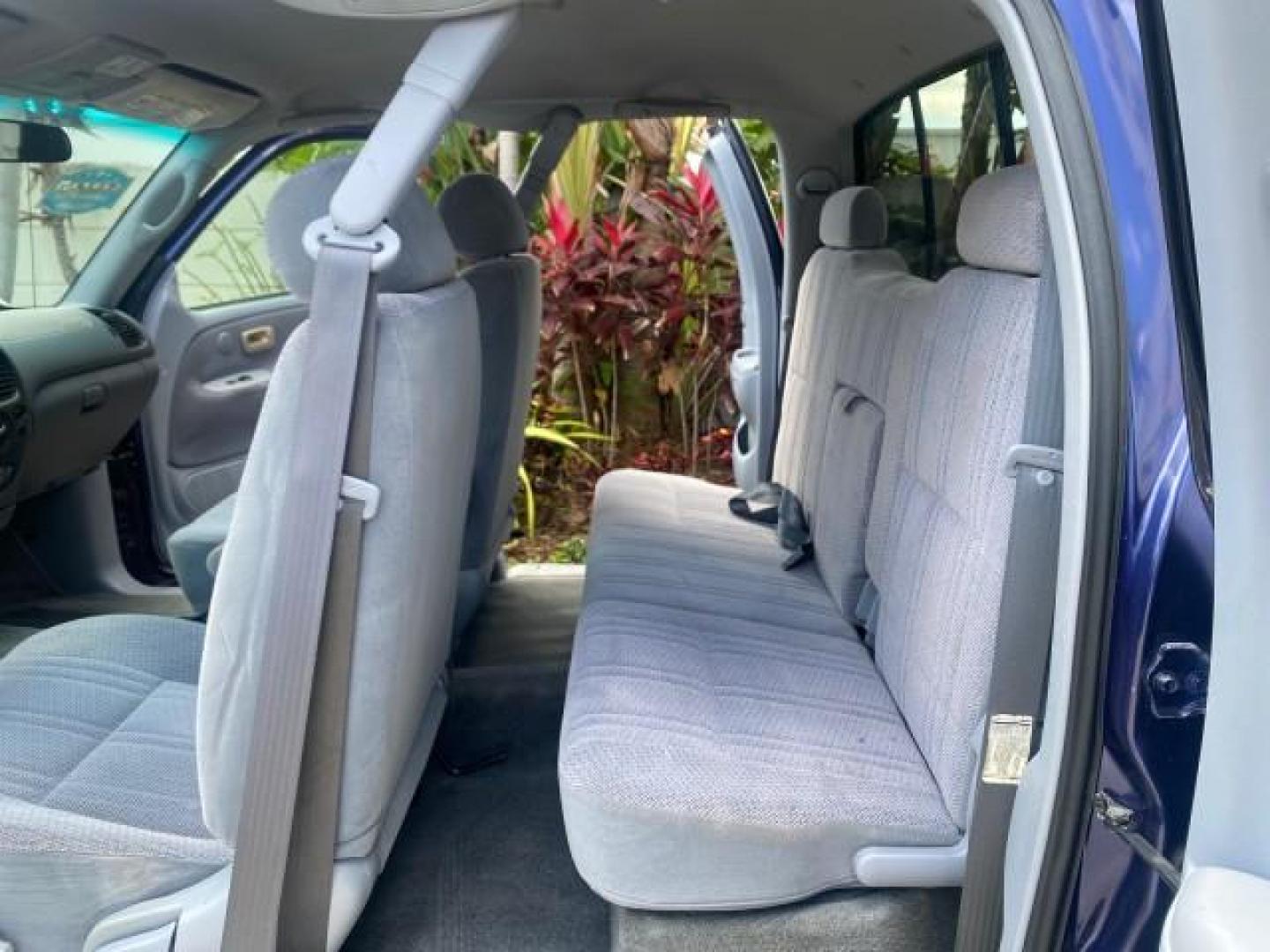 2000 Stellar Blue Pearl /Gray Toyota Tundra V 8 SR5 FLORIDA LIKE NEW (5TBRT3410YS) with an 4.7L DOHC EFI 32-Valve V8 i-Force Engine engine, Automatic transmission, located at 4701 North Dixie Hwy, Pompano Beach, FL, 33064, (954) 422-2889, 26.240938, -80.123474 - OUR WEBPAGE FLORIDACARS1.COM HAS OVER 100 PHOTOS AND FREE CARFAX LINK 2000 TOYOTA TUNDRA SR5 VIN: 5TBRT3410YS002335 5 T B R T 3 4 1 0 Y S 0 0 2 3 3 5 4 DOOR EXTENDED CAB PICKUP 4.7L V8 F DOHC 32V GASOLINE REAR WHEEL DRIVE Highlighted Features Bed Liner Cloth Seats ABS Brakes Automatic Transmission P - Photo#14