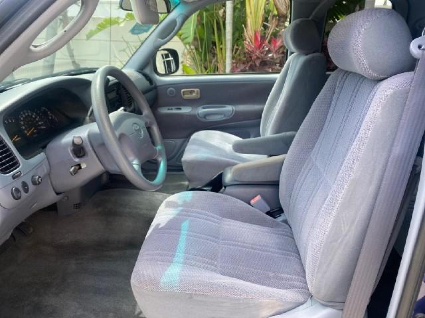 2000 Stellar Blue Pearl /Gray Toyota Tundra V 8 SR5 FLORIDA LIKE NEW (5TBRT3410YS) with an 4.7L DOHC EFI 32-Valve V8 i-Force Engine engine, Automatic transmission, located at 4701 North Dixie Hwy, Pompano Beach, FL, 33064, (954) 422-2889, 26.240938, -80.123474 - OUR WEBPAGE FLORIDACARS1.COM HAS OVER 100 PHOTOS AND FREE CARFAX LINK 2000 TOYOTA TUNDRA SR5 VIN: 5TBRT3410YS002335 5 T B R T 3 4 1 0 Y S 0 0 2 3 3 5 4 DOOR EXTENDED CAB PICKUP 4.7L V8 F DOHC 32V GASOLINE REAR WHEEL DRIVE Highlighted Features Bed Liner Cloth Seats ABS Brakes Automatic Transmission P - Photo#33