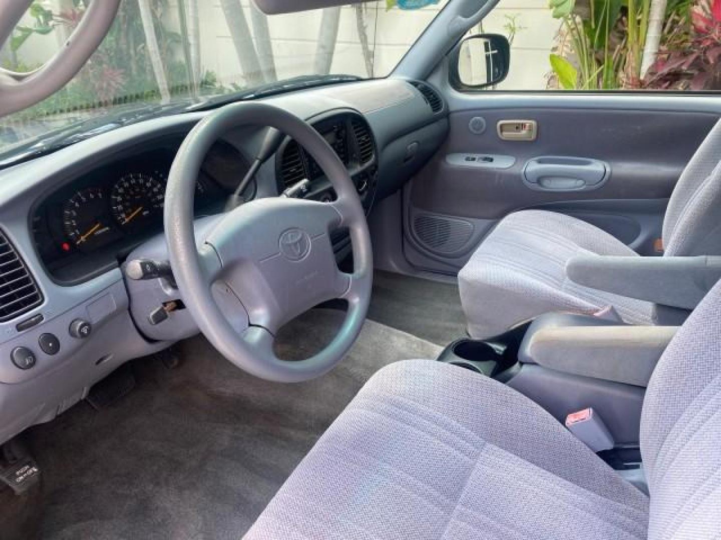 2000 Stellar Blue Pearl /Gray Toyota Tundra V 8 SR5 FLORIDA LIKE NEW (5TBRT3410YS) with an 4.7L DOHC EFI 32-Valve V8 i-Force Engine engine, Automatic transmission, located at 4701 North Dixie Hwy, Pompano Beach, FL, 33064, (954) 422-2889, 26.240938, -80.123474 - OUR WEBPAGE FLORIDACARS1.COM HAS OVER 100 PHOTOS AND FREE CARFAX LINK 2000 TOYOTA TUNDRA SR5 VIN: 5TBRT3410YS002335 5 T B R T 3 4 1 0 Y S 0 0 2 3 3 5 4 DOOR EXTENDED CAB PICKUP 4.7L V8 F DOHC 32V GASOLINE REAR WHEEL DRIVE Highlighted Features Bed Liner Cloth Seats ABS Brakes Automatic Transmission P - Photo#35
