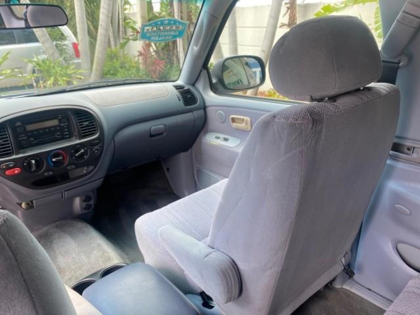 2000 Stellar Blue Pearl /Gray Toyota Tundra V 8 SR5 FLORIDA LIKE NEW (5TBRT3410YS) with an 4.7L DOHC EFI 32-Valve V8 i-Force Engine engine, Automatic transmission, located at 4701 North Dixie Hwy, Pompano Beach, FL, 33064, (954) 422-2889, 26.240938, -80.123474 - OUR WEBPAGE FLORIDACARS1.COM HAS OVER 100 PHOTOS AND FREE CARFAX LINK 2000 TOYOTA TUNDRA SR5 VIN: 5TBRT3410YS002335 5 T B R T 3 4 1 0 Y S 0 0 2 3 3 5 4 DOOR EXTENDED CAB PICKUP 4.7L V8 F DOHC 32V GASOLINE REAR WHEEL DRIVE Highlighted Features Bed Liner Cloth Seats ABS Brakes Automatic Transmission P - Photo#62