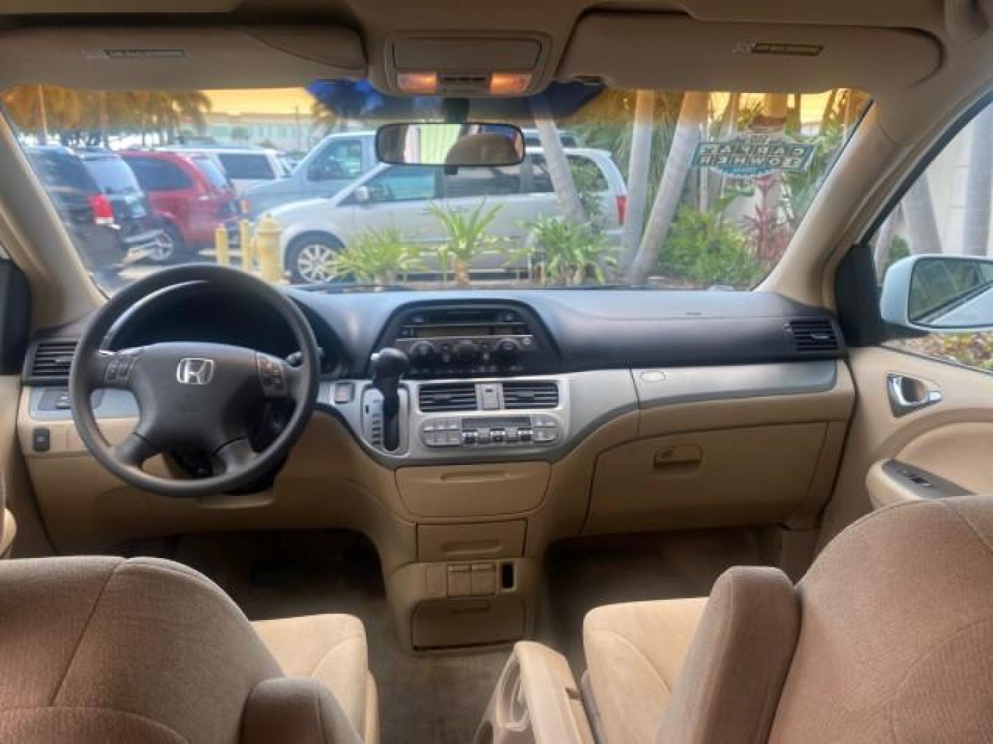 2006 Taffeta White /Ivory Honda Odyssey EX 1 OWNER LOW MILES (5FNRL38486B) with an 3.5L SOHC MPFI 24-Valve VTEC V6 Engine engine, Automatic transmission, located at 4701 North Dixie Hwy, Pompano Beach, FL, 33064, (954) 422-2889, 26.240938, -80.123474 - OUR WEBPAGE FLORIDACARS1.COM HAS OVER 100 PHOTOS AND FREE CARFAX LINK 2006 HONDA ODYSSEY EX VIN: 5FNRL38486B405265 5 F N R L 3 8 4 8 6 B 4 0 5 2 6 5 VAN 3.5L V6 F SOHC 24V GASOLINE FRONT WHEEL DRIVE Top Features Alloy Wheels Rear Air Conditioning Cloth Seats Rear Sunshade Fold-Away Third Row Third R - Photo#66