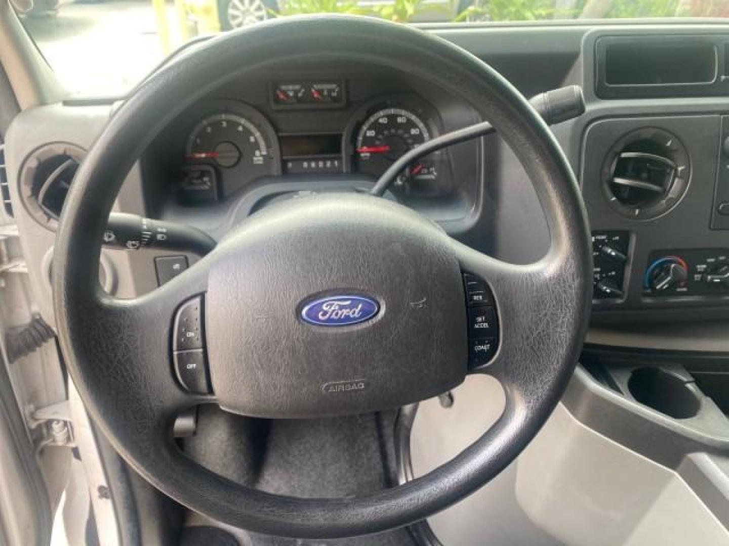 2010 Oxford White /Medium Flint Ford Econoline Cargo Van ext. low miles 54,224 (1FTSS3EL1AD) with an 5.4L SOHC EFI Flex-Fuel V8 Engine engine, Automatic transmission, located at 4701 North Dixie Hwy, Pompano Beach, FL, 33064, (954) 422-2889, 26.240938, -80.123474 - OUR WEBPAGE FLORIDACARS1.COM HAS OVER 100 PHOTOS AND FREE CARFAX LINK 2010 FORD E-SERIES E-350 SD EXT HARD TO FIND! VIN: 1FTSS3EL1ADA67398 1 F T S S 3 E L 1 A D A 6 7 3 9 8 VAN 5.4L V8 F SOHC 16V GASOLINE DUAL AC RARE OPTION. REAR WHEEL DRIVE Top Features Cloth Seats Basic Features ABS Brakes Air Co - Photo#36