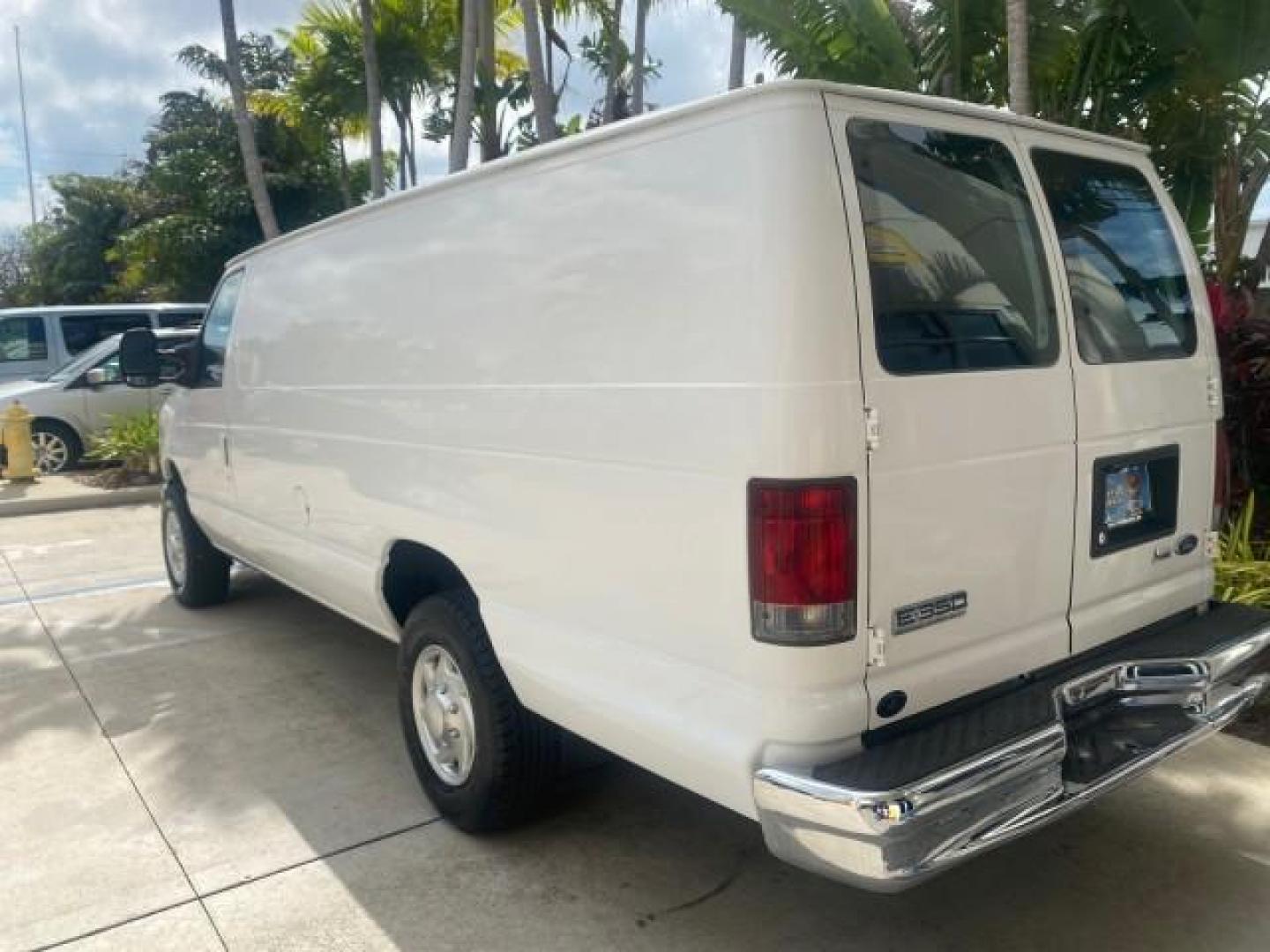 2010 Oxford White /Medium Flint Ford Econoline Cargo Van ext. low miles 54,224 (1FTSS3EL1AD) with an 5.4L SOHC EFI Flex-Fuel V8 Engine engine, Automatic transmission, located at 4701 North Dixie Hwy, Pompano Beach, FL, 33064, (954) 422-2889, 26.240938, -80.123474 - OUR WEBPAGE FLORIDACARS1.COM HAS OVER 100 PHOTOS AND FREE CARFAX LINK 2010 FORD E-SERIES E-350 SD EXT HARD TO FIND! VIN: 1FTSS3EL1ADA67398 1 F T S S 3 E L 1 A D A 6 7 3 9 8 VAN 5.4L V8 F SOHC 16V GASOLINE DUAL AC RARE OPTION. REAR WHEEL DRIVE Top Features Cloth Seats Basic Features ABS Brakes Air Co - Photo#61
