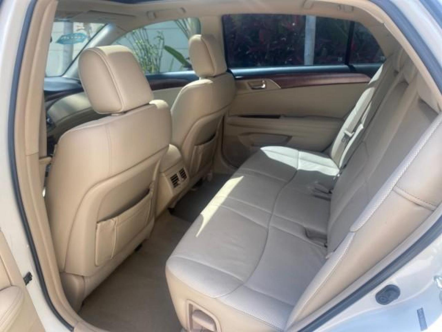 2011 Blizzard Pearl /Ivory Toyota Avalon Sunroof Limited low miles 69,373 1 FL (4T1BK3DB8BU) with an 3.5L DOHC EFI 24-Valve V6 Engine engine, Automatic transmission, located at 4701 North Dixie Hwy, Pompano Beach, FL, 33064, (954) 422-2889, 26.240938, -80.123474 - OUR WEBPAGE FLORIDACARS1.COM HAS OVER 100 PHOTOS AND FREE CARFAX LINK 2011 TOYOTA AVALON LIMITED $ 36,435 NEW VIN: 4T1BK3DB8BU428356 4 T 1 B K 3 D B 8 B U 4 2 8 3 5 6 SEDAN 4 DR 3.5L V6 F DOHC 24V 29 mpg GASOLINE FRONT WHEEL DRIVE Top Features A/C Seat(s) Navigation System Alloy Wheels Power Hatch/D - Photo#68
