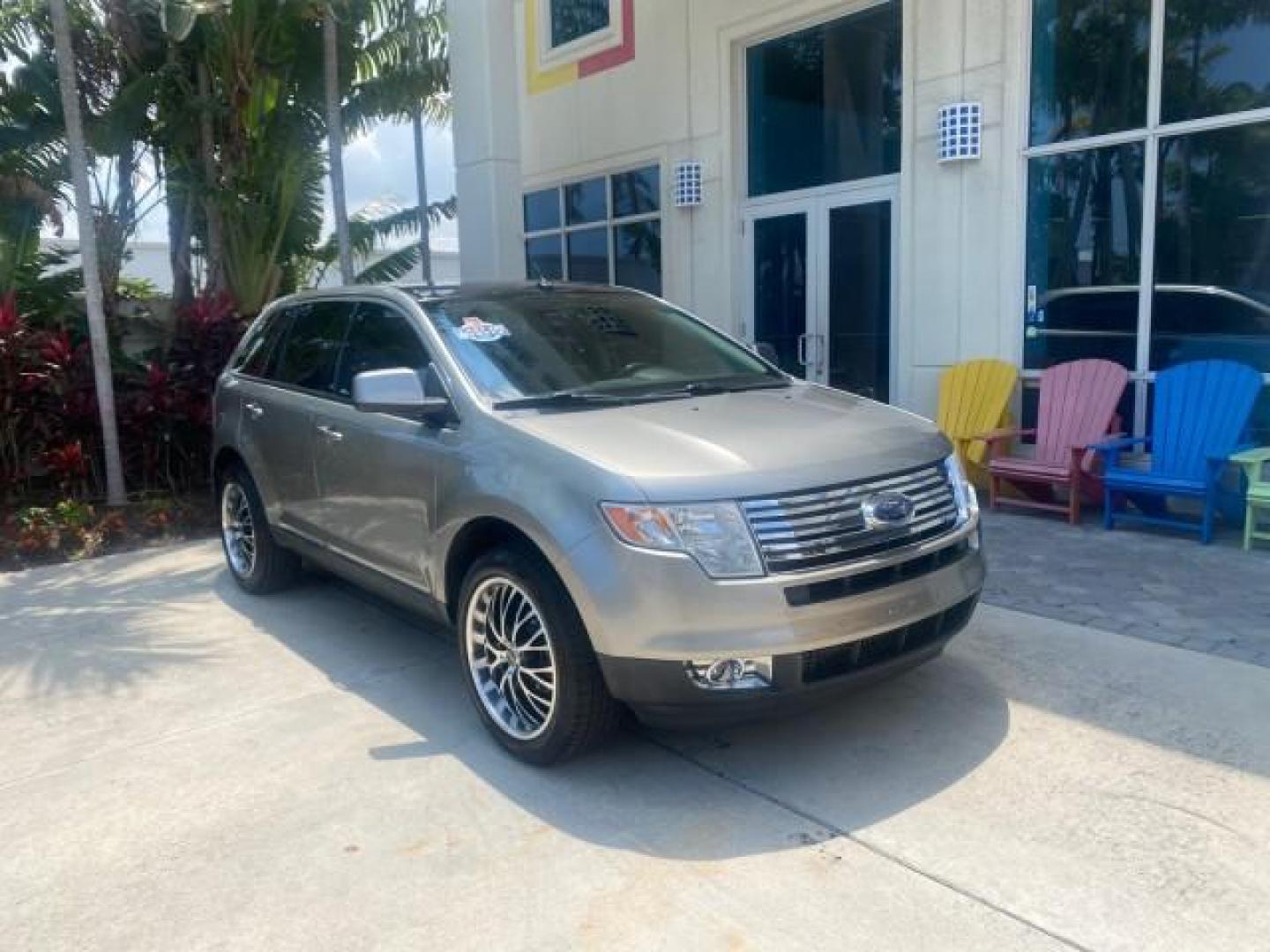 2008 Vapor Silver Metallic /Charcoal Black Ford Edge 1 FL SEL LOW MILES 54,778 (2FMDK38CX8B) with an 3.5L V6 Duratec Engine engine, Automatic transmission, located at 4701 North Dixie Hwy, Pompano Beach, FL, 33064, (954) 422-2889, 26.240938, -80.123474 - OUR WEBPAGE FLORIDACARS1.COM HAS OVER 100 PHOTOS AND FREE CARFAX LINK 2008 FORD EDGE SEL BEAUTIFUL CONDITION! VIN: 2FMDK38CX8BA38384 2 F M D K 3 8 C X 8 B A 3 8 3 8 4 4 DOOR WAGON/SPORT UTILITY 3.5L V6 F GASOLINE FRONT WHEEL DRIVE Top Features Alloy Wheels Premium Package Bluetooth Technology Satell - Photo#1