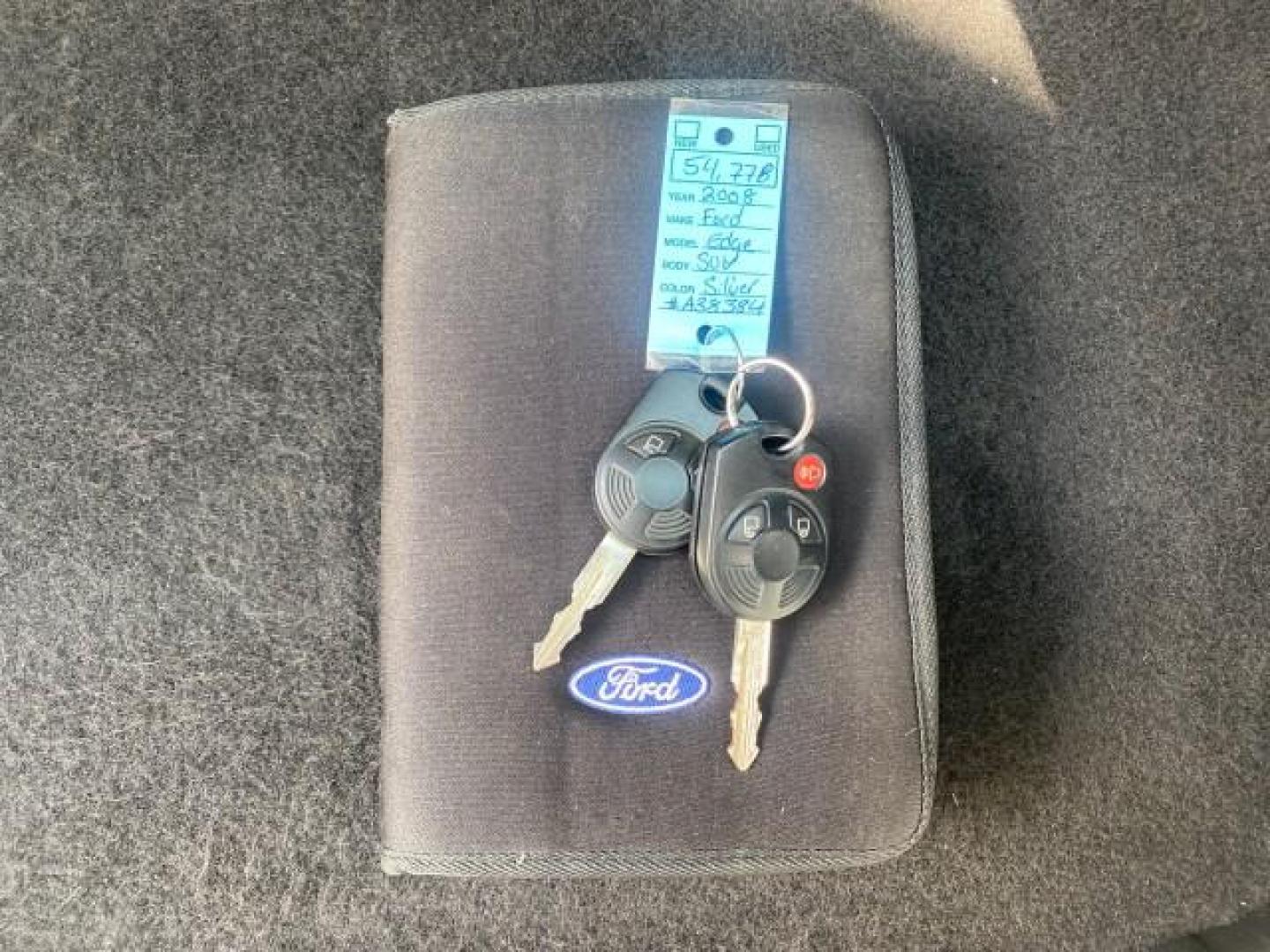 2008 Vapor Silver Metallic /Charcoal Black Ford Edge 1 FL SEL LOW MILES 54,778 (2FMDK38CX8B) with an 3.5L V6 Duratec Engine engine, Automatic transmission, located at 4701 North Dixie Hwy, Pompano Beach, FL, 33064, (954) 422-2889, 26.240938, -80.123474 - OUR WEBPAGE FLORIDACARS1.COM HAS OVER 100 PHOTOS AND FREE CARFAX LINK 2008 FORD EDGE SEL BEAUTIFUL CONDITION! VIN: 2FMDK38CX8BA38384 2 F M D K 3 8 C X 8 B A 3 8 3 8 4 4 DOOR WAGON/SPORT UTILITY 3.5L V6 F GASOLINE FRONT WHEEL DRIVE Top Features Alloy Wheels Premium Package Bluetooth Technology Satell - Photo#23