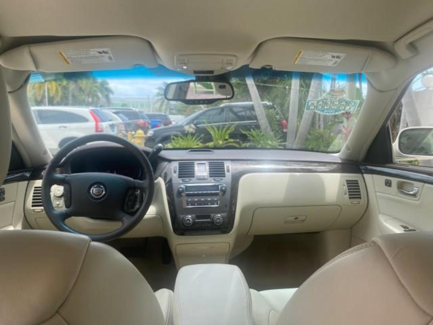 2008 White Diamond Tricoat /Light Linen Cadillac DTS 1 OWNER LOW MILES 30,516 (1G6KD57YX8U) with an Northstar 4.6L DOHC V8 Engine engine, Automatic transmission, located at 4701 North Dixie Hwy, Pompano Beach, FL, 33064, (954) 422-2889, 26.240938, -80.123474 - OUR WEBPAGE FLORIDACARS1.COM HAS OVER 100 PHOTOS AND FREE CARFAX LINK 2008 CADILLAC DTS 1SB VIN: 1G6KD57YX8U144247 1 G 6 K D 5 7 Y X 8 U 1 4 4 2 4 7 SEDAN 4 DR 4.6L V8 F GASOLINE FRONT WHEEL DRIVE Top Features A/C Seat(s) Leather Seats Alloy Wheels Memory Seat(s) BOSE Sound System Parking Sensors Bl - Photo#64