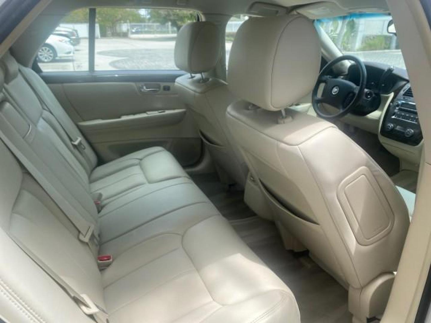 2008 White Diamond Tricoat /Light Linen Cadillac DTS 1 OWNER LOW MILES 30,516 (1G6KD57YX8U) with an Northstar 4.6L DOHC V8 Engine engine, Automatic transmission, located at 4701 North Dixie Hwy, Pompano Beach, FL, 33064, (954) 422-2889, 26.240938, -80.123474 - OUR WEBPAGE FLORIDACARS1.COM HAS OVER 100 PHOTOS AND FREE CARFAX LINK 2008 CADILLAC DTS 1SB VIN: 1G6KD57YX8U144247 1 G 6 K D 5 7 Y X 8 U 1 4 4 2 4 7 SEDAN 4 DR 4.6L V8 F GASOLINE FRONT WHEEL DRIVE Top Features A/C Seat(s) Leather Seats Alloy Wheels Memory Seat(s) BOSE Sound System Parking Sensors Bl - Photo#82