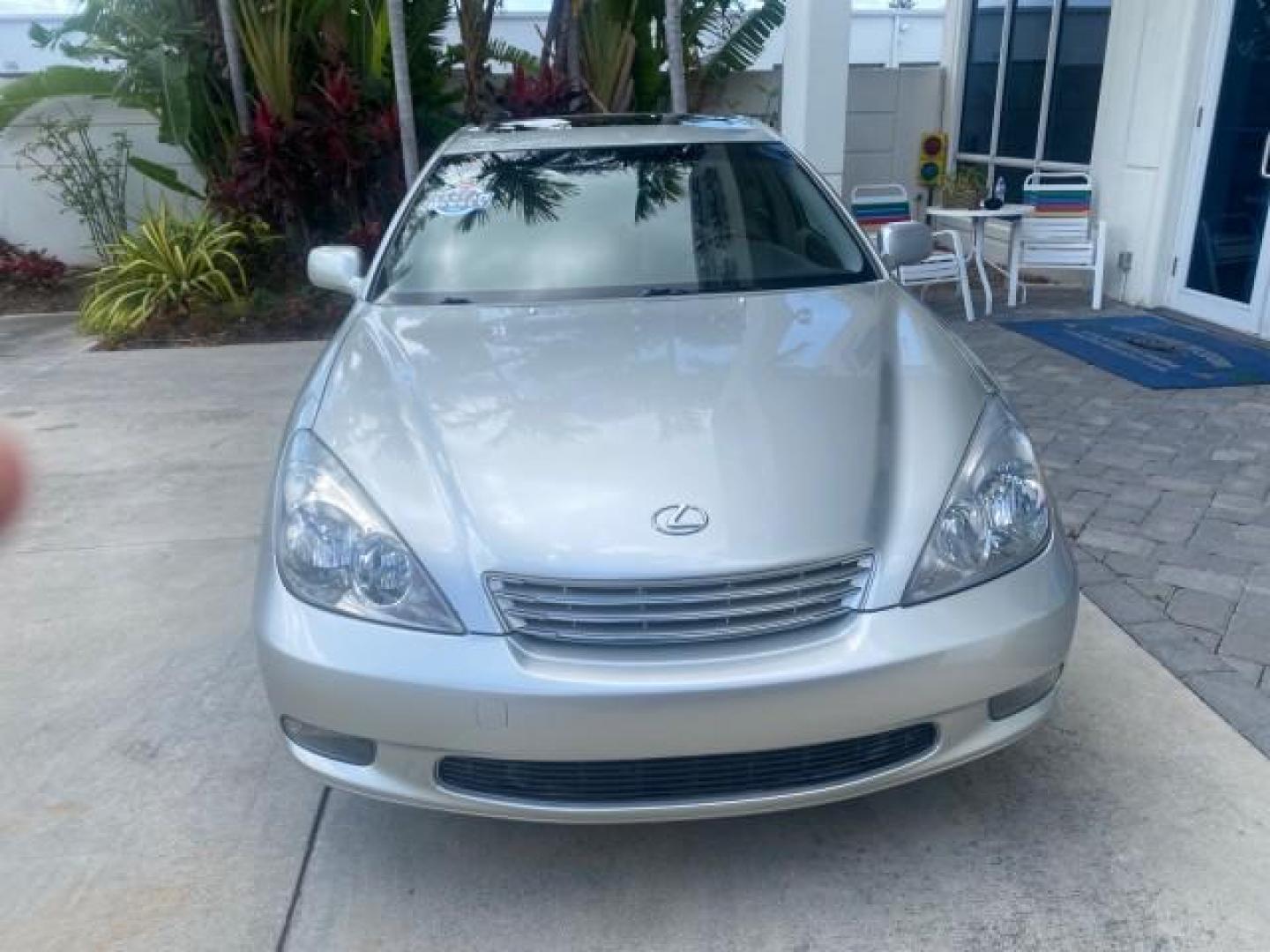 2004 Alabaster Metallic /Light Charcoal Lexus ES 330 1 OWNER FL LOW MILES 51,802 (JTHBA30G240) with an 3.3L DOHC EFI 24-Valve V6 Engine engine, Automatic transmission, located at 4701 North Dixie Hwy, Pompano Beach, FL, 33064, (954) 422-2889, 26.240938, -80.123474 - OUR WEBPAGE FLORIDACARS1.COM HAS OVER 100 PHOTOS AND FREE CARFAX LINK 2004 LEXUS ES 330 VIN: JTHBA30G240002762 J T H B A 3 0 G 2 4 0 0 0 2 7 6 2 SEDAN 4 DR 3.3L V6 F 24V GASOLINE 29 MPG FRONT WHEEL DRIVE Top Features Alloy Wheels Leather Seats Memory Seat(s) Sunroof(s) Basic Features ABS Brakes CD A - Photo#2