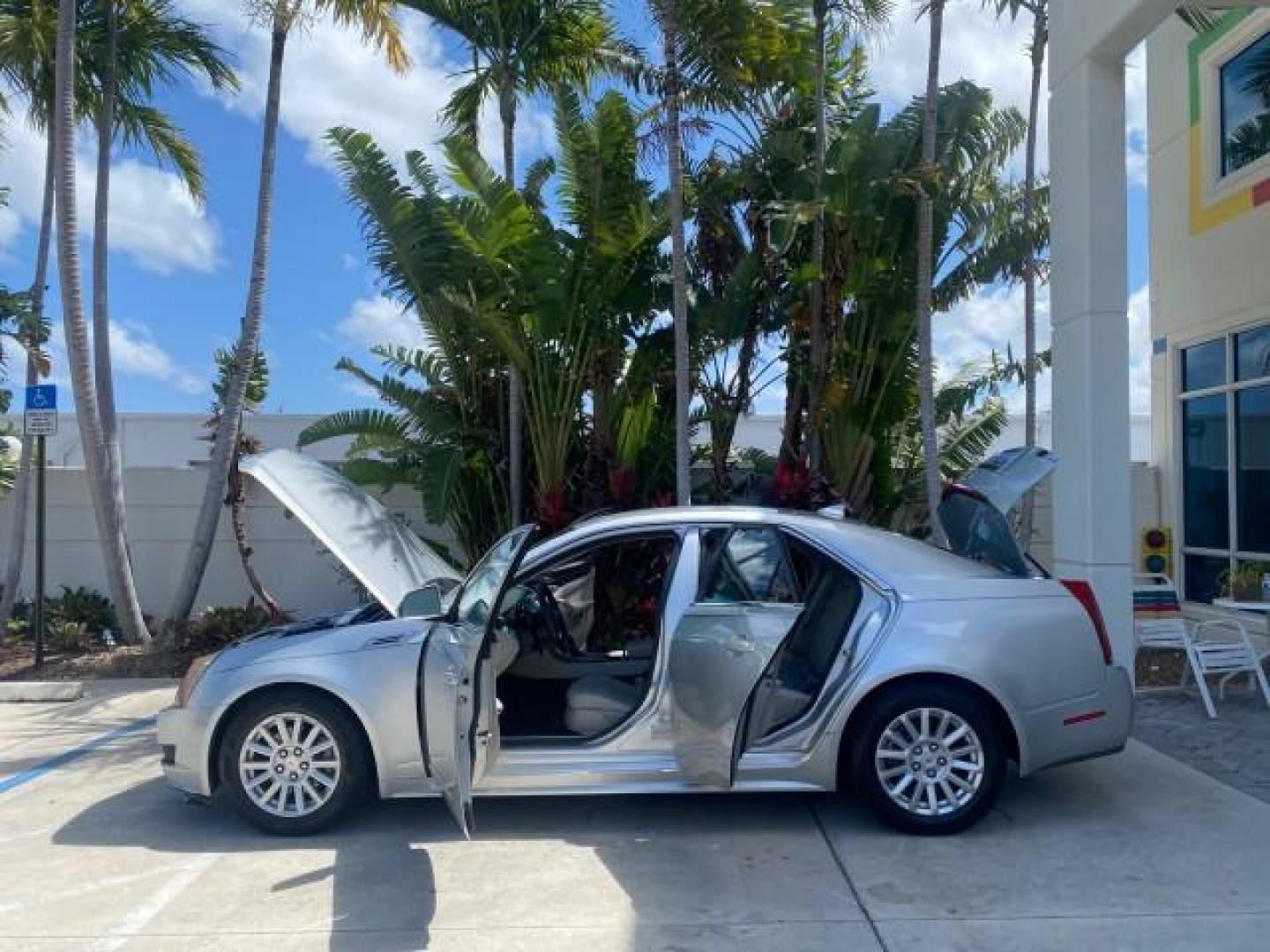 2010 Radiant Silver /Light Titanium/Ebony Cadillac CTS Sedan FLORIDA LOW MILES 50,874 (1G6DA5EG3A0) with an 3.0L V6 SIDI DOHC VVT Engine engine, Automatic transmission, located at 4701 North Dixie Hwy, Pompano Beach, FL, 33064, (954) 422-2889, 26.240938, -80.123474 - OUR WEBPAGE FLORIDACARS1.COM HAS OVER 100 PHOTOS AND FREE CARFAX LINK 2010 CADILLAC CTS 3.0L V6 VIN: 1G6DA5EG3A0134555 1 G 6 D A 5 E G 3 A 0 1 3 4 5 5 5 SEDAN 4 DR 3.0L V6 F DOHC 24V GASOLINE REAR WHEEL DRIVE Top Features Alloy Wheels Basic Features ABS Brakes Overhead Airbags Power Windows Smart Ke - Photo#8