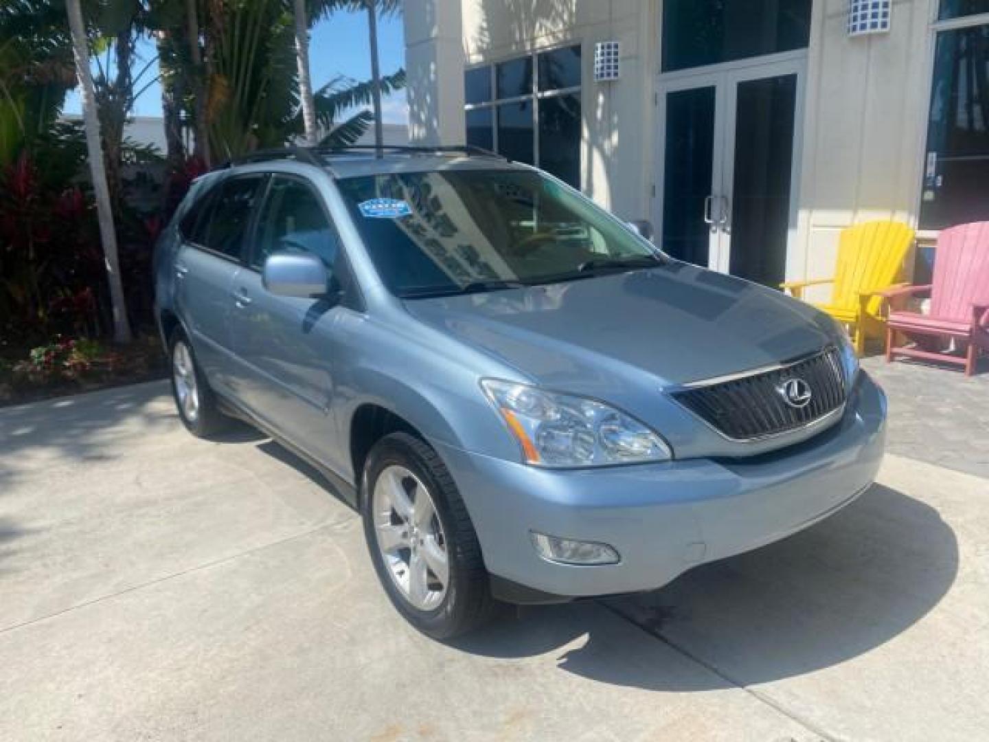 2004 Breakwater Blue Metallic /Light Gray Lexus RX 330 Leather Sunroof CD Cruise Alloy Wheels (2T2GA31U74C) with an 3.3L DOHC MPI 24-Valve V6 Engine engine, Automatic transmission, located at 4701 North Dixie Hwy, Pompano Beach, FL, 33064, (954) 422-2889, 26.240938, -80.123474 - OUR WEBPAGE FLORIDACARS1.COM HAS OVER 100 PHOTOS AND FREE CARFAX LINK 2004 LEXUS RX 330 VIN: 2T2GA31U74C017089 2 T 2 G A 3 1 U 7 4 C 0 1 7 0 8 9 4 DOOR WAGON/SPORT UTILITY 3.3L V6 F 24V GASOLINE FRONT WHEEL DRIVE Highlighted Features Power Sunroof Power Windows Leather Seats 6 Disc CD Changer Alloy - Photo#1