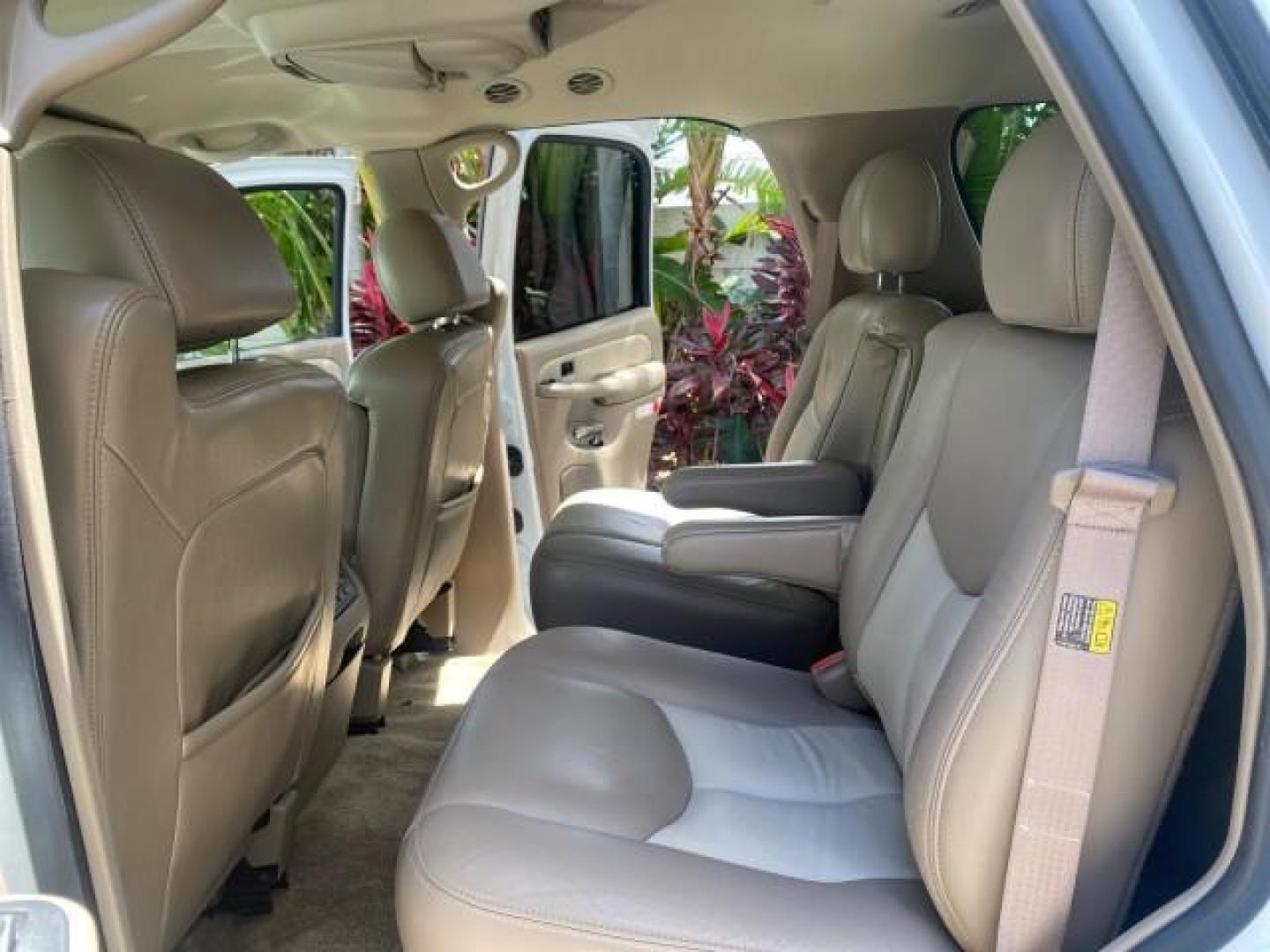2003 Summit White /Sandstone GMC Yukon Denali 4WD 1 OWNER LOW MILES 65,248 (1GKEK63U03J) with an 6.0L Vortec 6000 V8 SFI Engine engine, Automatic transmission, located at 4701 North Dixie Hwy, Pompano Beach, FL, 33064, (954) 422-2889, 26.240938, -80.123474 - OUR WEBPAGE FLORIDACARS1.COM HAS OVER 100 PHOTOS AND FREE CARFAX LINK 2003 GMC YUKON DENALI 4WD $ 53,090 NEW! VIN: 1GKEK63U03J327650 1 G K E K 6 3 U 0 3 J 3 2 7 6 5 0 4 DOOR WAGON/SPORT UTILITY 6.0L V8 F GASOLINE ALL WHEEL DRIVE Top Features 4WD/AWD Rear Air Conditioning Alloy Wheels Rear Entertainm - Photo#14