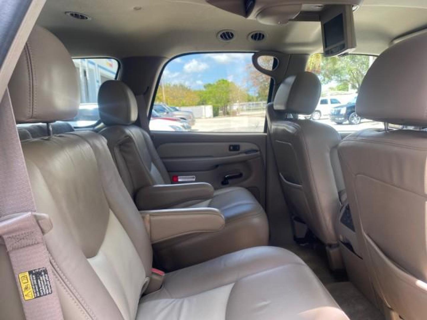 2003 Summit White /Sandstone GMC Yukon Denali 4WD 1 OWNER LOW MILES 65,248 (1GKEK63U03J) with an 6.0L Vortec 6000 V8 SFI Engine engine, Automatic transmission, located at 4701 North Dixie Hwy, Pompano Beach, FL, 33064, (954) 422-2889, 26.240938, -80.123474 - OUR WEBPAGE FLORIDACARS1.COM HAS OVER 100 PHOTOS AND FREE CARFAX LINK 2003 GMC YUKON DENALI 4WD $ 53,090 NEW! VIN: 1GKEK63U03J327650 1 G K E K 6 3 U 0 3 J 3 2 7 6 5 0 4 DOOR WAGON/SPORT UTILITY 6.0L V8 F GASOLINE ALL WHEEL DRIVE Top Features 4WD/AWD Rear Air Conditioning Alloy Wheels Rear Entertainm - Photo#93