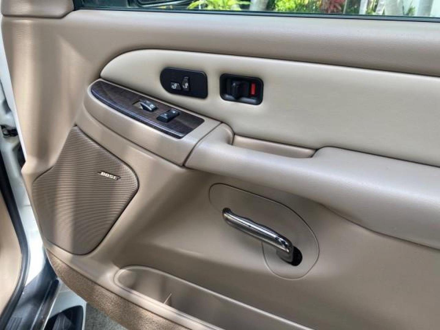 2003 Summit White /Sandstone GMC Yukon Denali 4WD 1 OWNER LOW MILES 65,248 (1GKEK63U03J) with an 6.0L Vortec 6000 V8 SFI Engine engine, Automatic transmission, located at 4701 North Dixie Hwy, Pompano Beach, FL, 33064, (954) 422-2889, 26.240938, -80.123474 - OUR WEBPAGE FLORIDACARS1.COM HAS OVER 100 PHOTOS AND FREE CARFAX LINK 2003 GMC YUKON DENALI 4WD $ 53,090 NEW! VIN: 1GKEK63U03J327650 1 G K E K 6 3 U 0 3 J 3 2 7 6 5 0 4 DOOR WAGON/SPORT UTILITY 6.0L V8 F GASOLINE ALL WHEEL DRIVE Top Features 4WD/AWD Rear Air Conditioning Alloy Wheels Rear Entertainm - Photo#98