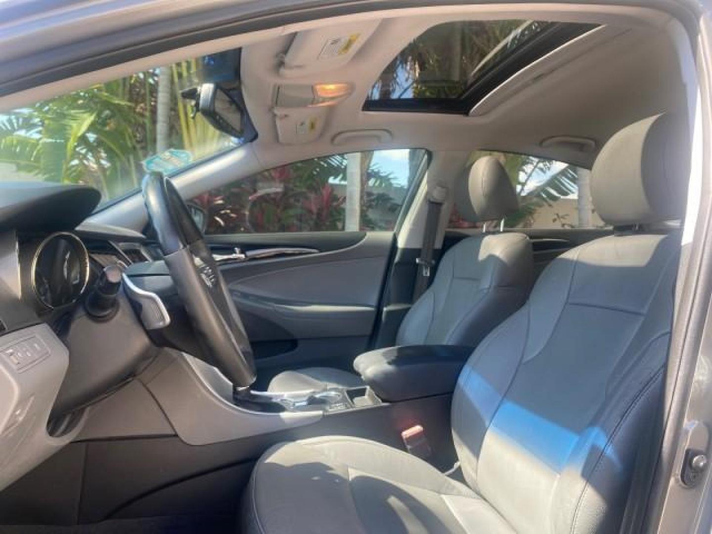 2013 Harbor Gray Metallic /Gray Hyundai Sonata Limited 29 SERVICES FL (5NPEC4AB5DH) with an 2.0L DOHC 16-Valve I4 Turbocharged GDI Engine engine, Automatic transmission, located at 4701 North Dixie Hwy, Pompano Beach, FL, 33064, (954) 422-2889, 26.240938, -80.123474 - OUR WEBPAGE FLORIDACARS1.COM HAS OVER 100 PHOTOS AND FREE CARFAX LINK 2013 HYUNDAI SONATA SE 2.0T VIN: 5NPEC4AB5DH558214 5 N P E C 4 A B 5 D H 5 5 8 2 1 4 SEDAN 4 DR 2.0L I4 F DOHC 16V GASOLINE FRONT WHEEL DRIVE Highlighted Features Sunroof CD Player Leather Seats Alloy Wheels Power Windows Power Lo - Photo#30
