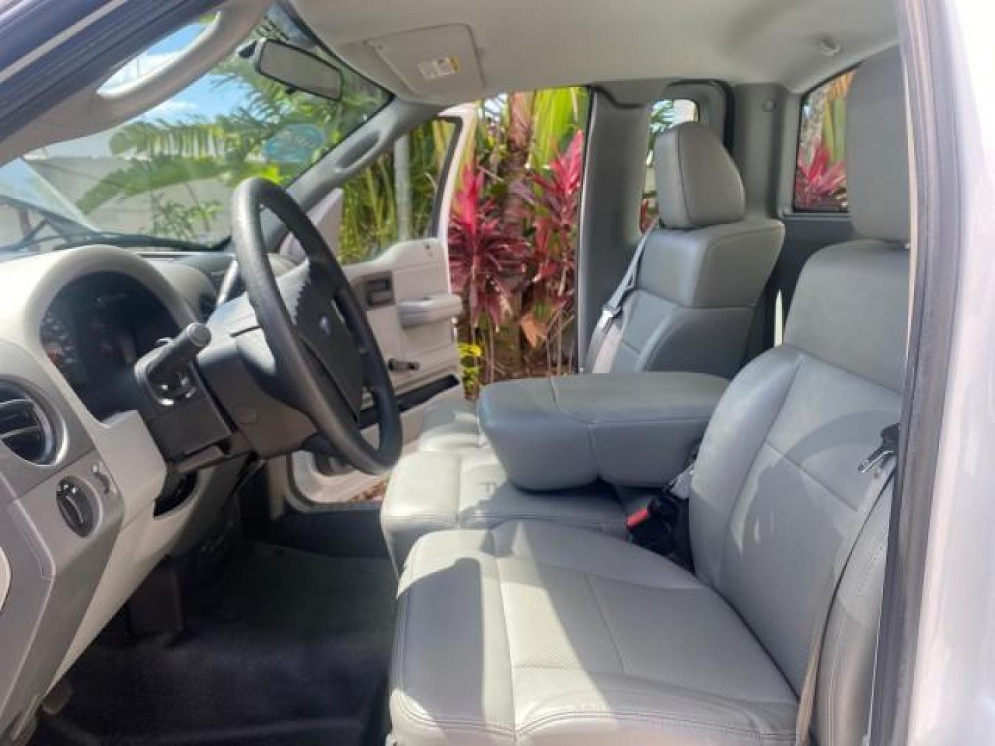 2008 Oxford White /Flint Ford F-150 XL LOW MILES 50,695 (1FTRF12288K) with an 4.2L EFI V6 Engine engine, Automatic transmission, located at 4701 North Dixie Hwy, Pompano Beach, FL, 33064, (954) 422-2889, 26.240938, -80.123474 - OUR WEBPAGE FLORIDACARS1.COM HAS OVER 100 PHOTOS AND FREE CARFAX LINK 2008 FORD F-150 STX 80 INCH BED VIN: 1FTRF12288KE96420 1 F T R F 1 2 2 8 8 K E 9 6 4 2 0 PICKUP 4.2L V6 F GASOLINE REAR WHEEL DRIVE Top Features Bed Liner Tow Hitch Running Boards Vinyl Seats Basic Features ABS Brakes Air Conditio - Photo#10