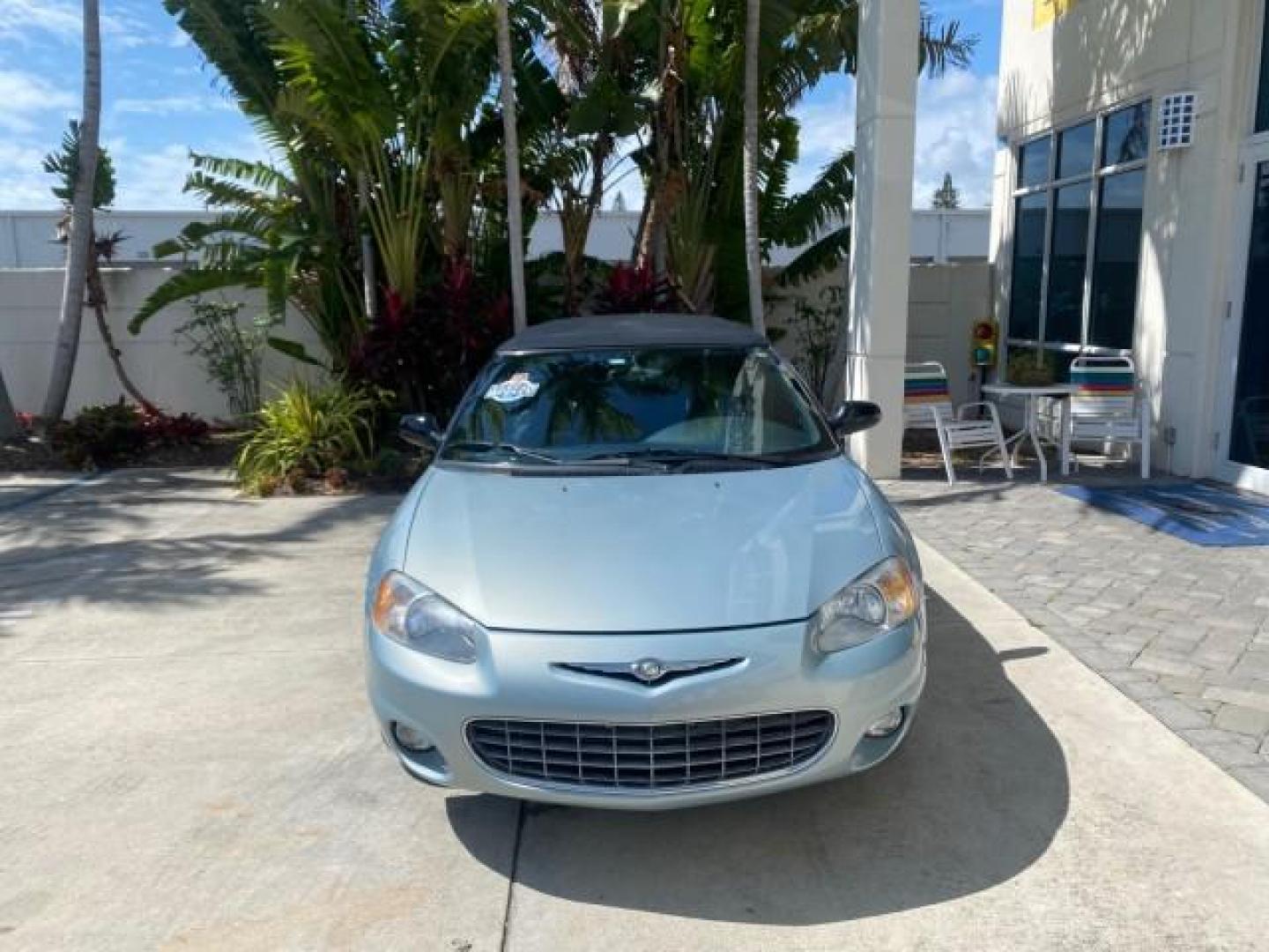 2002 Steel Blue Pearl /Deep Royal Blue Chrysler Sebring Limited 1 OWNER FL LOW MILES 37,932 (1C3EL65RX2N) with an 2.7L MFI DOHC 24-Valve V6 Engine engine, Automatic transmission, located at 4701 North Dixie Hwy, Pompano Beach, FL, 33064, (954) 422-2889, 26.240938, -80.123474 - OUR WEBPAGE FLORIDACARS1.COM HAS OVER 100 PHOTOS AND FREE CARFAX LINK 2002 CHRYSLER SEBRING LIMITED VIN: 1C3EL65RX2N127842 1 C 3 E L 6 5 R X 2 N 1 2 7 8 4 2 CONVERTIBLE 2.7L V6 F DOHC GASOLINE FRONT WHEEL DRIVE Top Features Alloy Wheels Soft Top Infinity Sound System Sunroof(s) Leather Seats Basic F - Photo#2