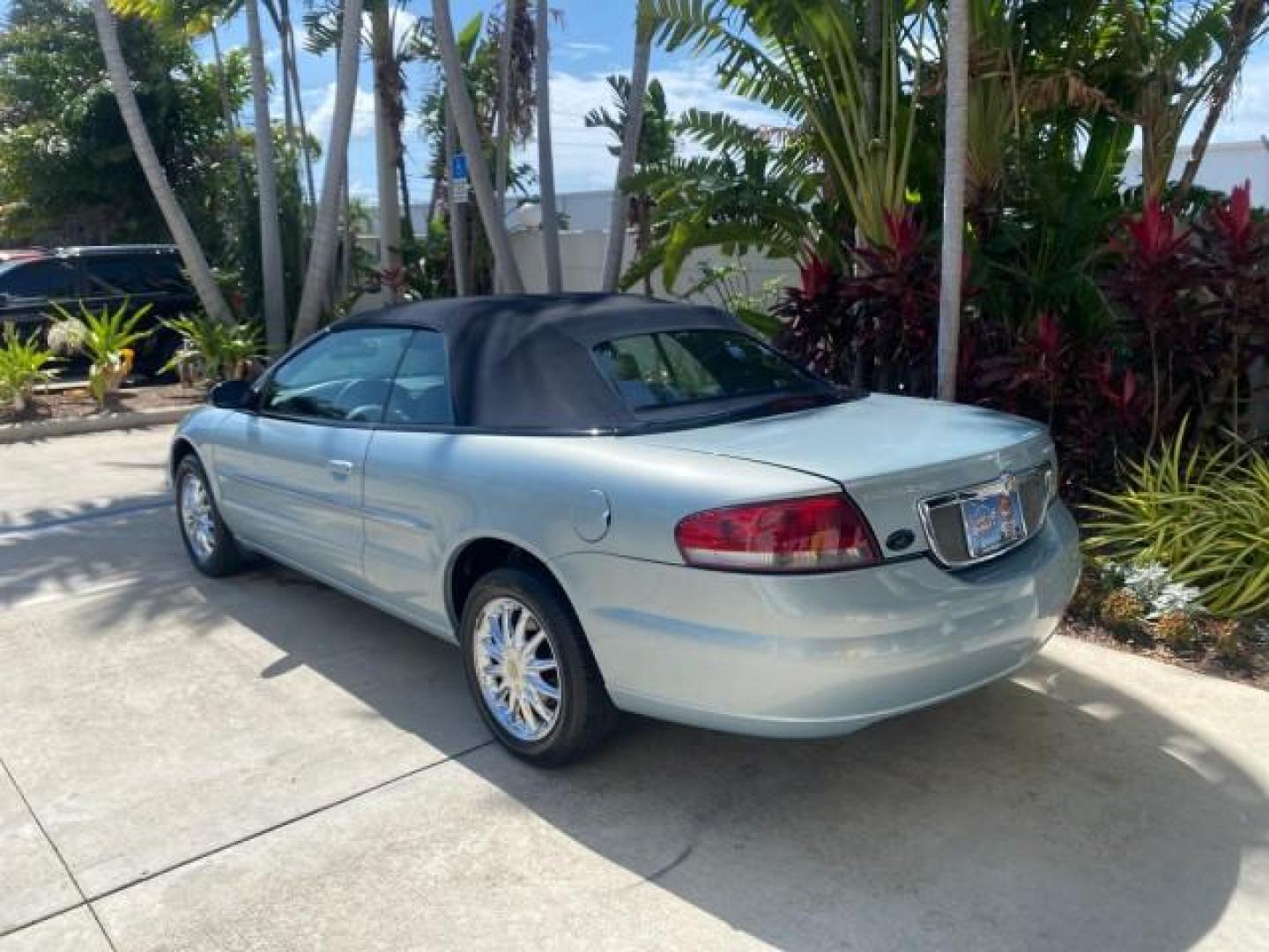 2002 Steel Blue Pearl /Deep Royal Blue Chrysler Sebring Limited 1 OWNER FL LOW MILES 37,932 (1C3EL65RX2N) with an 2.7L MFI DOHC 24-Valve V6 Engine engine, Automatic transmission, located at 4701 North Dixie Hwy, Pompano Beach, FL, 33064, (954) 422-2889, 26.240938, -80.123474 - OUR WEBPAGE FLORIDACARS1.COM HAS OVER 100 PHOTOS AND FREE CARFAX LINK 2002 CHRYSLER SEBRING LIMITED VIN: 1C3EL65RX2N127842 1 C 3 E L 6 5 R X 2 N 1 2 7 8 4 2 CONVERTIBLE 2.7L V6 F DOHC GASOLINE FRONT WHEEL DRIVE Top Features Alloy Wheels Soft Top Infinity Sound System Sunroof(s) Leather Seats Basic F - Photo#5