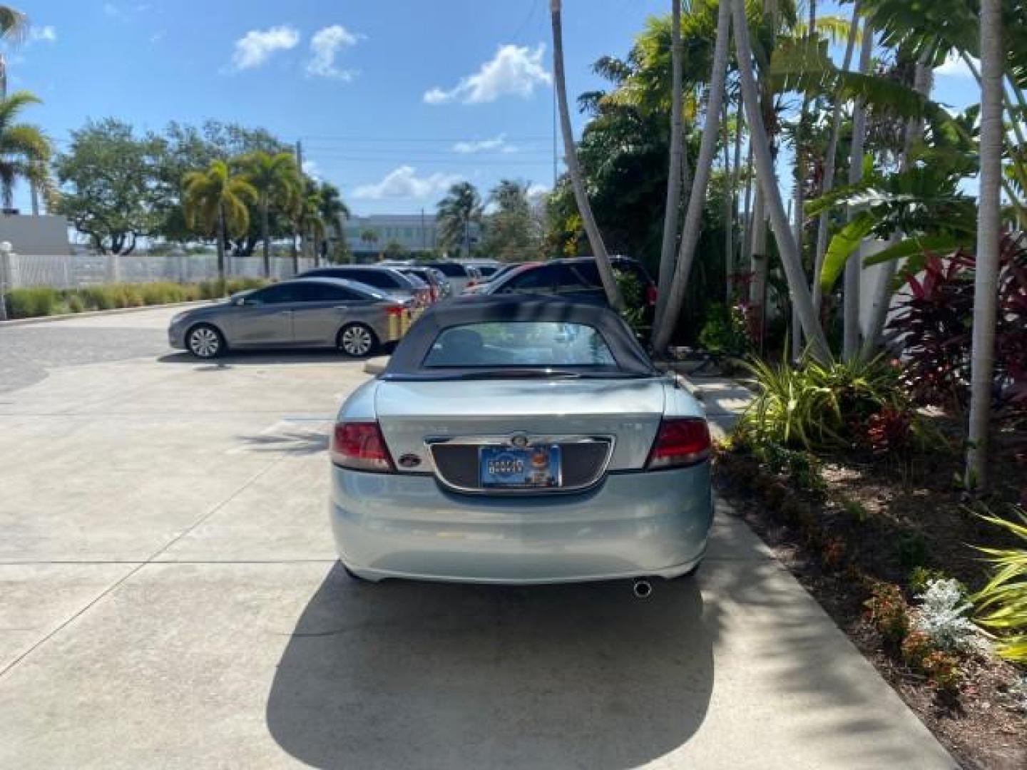 2002 Steel Blue Pearl /Deep Royal Blue Chrysler Sebring Limited 1 OWNER FL LOW MILES 37,932 (1C3EL65RX2N) with an 2.7L MFI DOHC 24-Valve V6 Engine engine, Automatic transmission, located at 4701 North Dixie Hwy, Pompano Beach, FL, 33064, (954) 422-2889, 26.240938, -80.123474 - OUR WEBPAGE FLORIDACARS1.COM HAS OVER 100 PHOTOS AND FREE CARFAX LINK 2002 CHRYSLER SEBRING LIMITED VIN: 1C3EL65RX2N127842 1 C 3 E L 6 5 R X 2 N 1 2 7 8 4 2 CONVERTIBLE 2.7L V6 F DOHC GASOLINE FRONT WHEEL DRIVE Top Features Alloy Wheels Soft Top Infinity Sound System Sunroof(s) Leather Seats Basic F - Photo#6