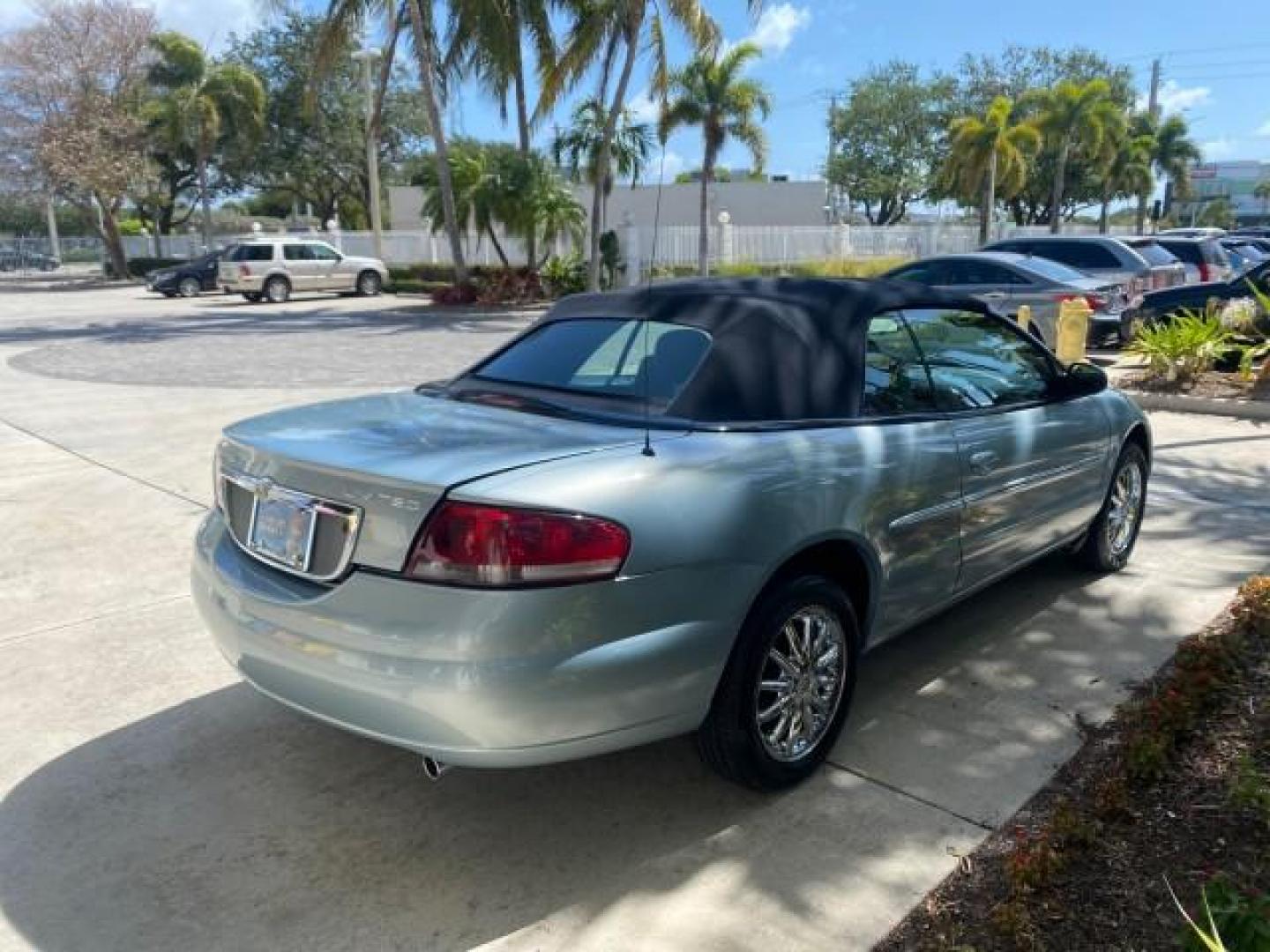 2002 Steel Blue Pearl /Deep Royal Blue Chrysler Sebring Limited 1 OWNER FL LOW MILES 37,932 (1C3EL65RX2N) with an 2.7L MFI DOHC 24-Valve V6 Engine engine, Automatic transmission, located at 4701 North Dixie Hwy, Pompano Beach, FL, 33064, (954) 422-2889, 26.240938, -80.123474 - OUR WEBPAGE FLORIDACARS1.COM HAS OVER 100 PHOTOS AND FREE CARFAX LINK 2002 CHRYSLER SEBRING LIMITED VIN: 1C3EL65RX2N127842 1 C 3 E L 6 5 R X 2 N 1 2 7 8 4 2 CONVERTIBLE 2.7L V6 F DOHC GASOLINE FRONT WHEEL DRIVE Top Features Alloy Wheels Soft Top Infinity Sound System Sunroof(s) Leather Seats Basic F - Photo#7