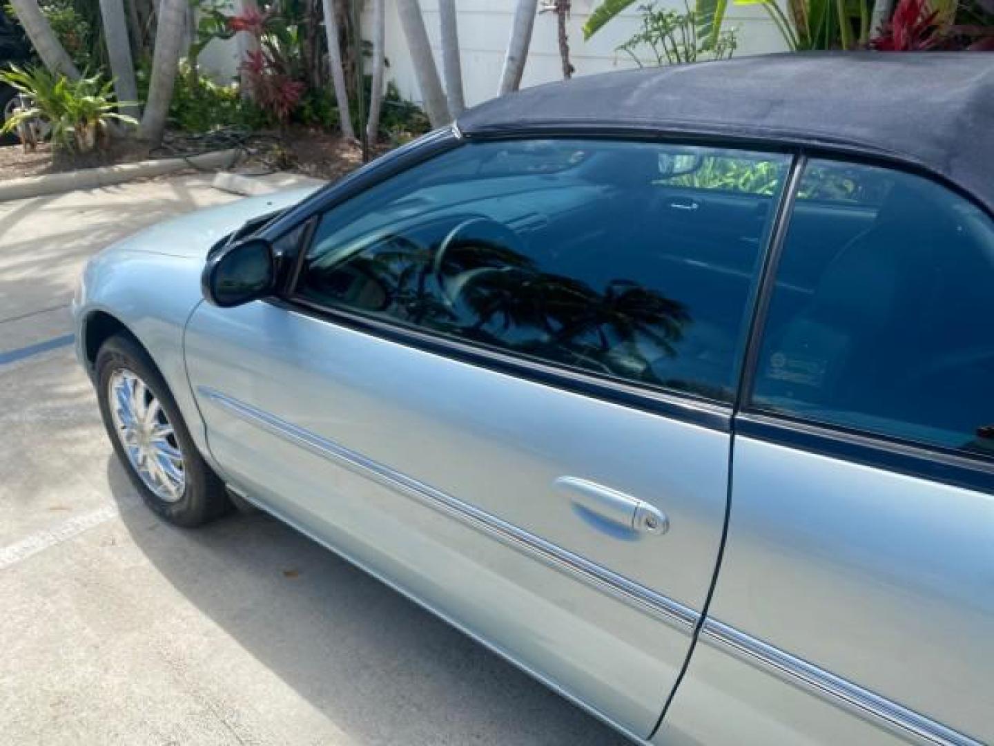 2002 Steel Blue Pearl /Deep Royal Blue Chrysler Sebring Limited 1 OWNER FL LOW MILES 37,932 (1C3EL65RX2N) with an 2.7L MFI DOHC 24-Valve V6 Engine engine, Automatic transmission, located at 4701 North Dixie Hwy, Pompano Beach, FL, 33064, (954) 422-2889, 26.240938, -80.123474 - OUR WEBPAGE FLORIDACARS1.COM HAS OVER 100 PHOTOS AND FREE CARFAX LINK 2002 CHRYSLER SEBRING LIMITED VIN: 1C3EL65RX2N127842 1 C 3 E L 6 5 R X 2 N 1 2 7 8 4 2 CONVERTIBLE 2.7L V6 F DOHC GASOLINE FRONT WHEEL DRIVE Top Features Alloy Wheels Soft Top Infinity Sound System Sunroof(s) Leather Seats Basic F - Photo#30