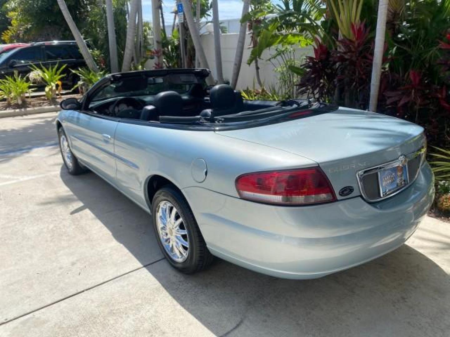2002 Steel Blue Pearl /Deep Royal Blue Chrysler Sebring Limited 1 OWNER FL LOW MILES 37,932 (1C3EL65RX2N) with an 2.7L MFI DOHC 24-Valve V6 Engine engine, Automatic transmission, located at 4701 North Dixie Hwy, Pompano Beach, FL, 33064, (954) 422-2889, 26.240938, -80.123474 - OUR WEBPAGE FLORIDACARS1.COM HAS OVER 100 PHOTOS AND FREE CARFAX LINK 2002 CHRYSLER SEBRING LIMITED VIN: 1C3EL65RX2N127842 1 C 3 E L 6 5 R X 2 N 1 2 7 8 4 2 CONVERTIBLE 2.7L V6 F DOHC GASOLINE FRONT WHEEL DRIVE Top Features Alloy Wheels Soft Top Infinity Sound System Sunroof(s) Leather Seats Basic F - Photo#66