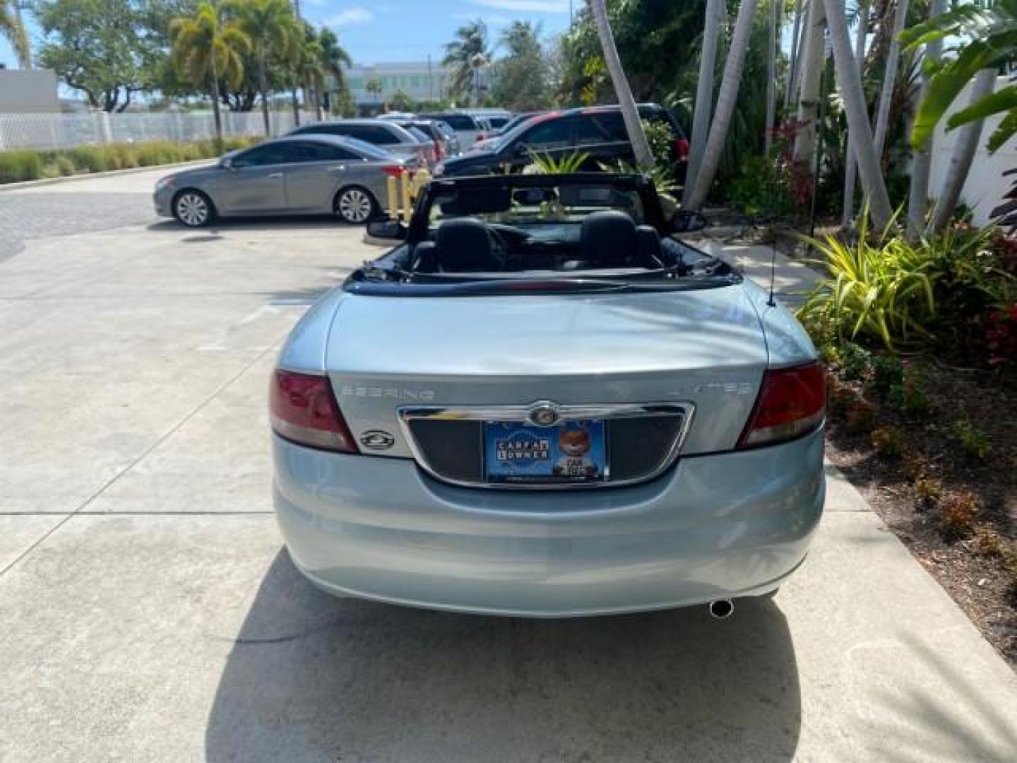 2002 Steel Blue Pearl /Deep Royal Blue Chrysler Sebring Limited 1 OWNER FL LOW MILES 37,932 (1C3EL65RX2N) with an 2.7L MFI DOHC 24-Valve V6 Engine engine, Automatic transmission, located at 4701 North Dixie Hwy, Pompano Beach, FL, 33064, (954) 422-2889, 26.240938, -80.123474 - OUR WEBPAGE FLORIDACARS1.COM HAS OVER 100 PHOTOS AND FREE CARFAX LINK 2002 CHRYSLER SEBRING LIMITED VIN: 1C3EL65RX2N127842 1 C 3 E L 6 5 R X 2 N 1 2 7 8 4 2 CONVERTIBLE 2.7L V6 F DOHC GASOLINE FRONT WHEEL DRIVE Top Features Alloy Wheels Soft Top Infinity Sound System Sunroof(s) Leather Seats Basic F - Photo#67
