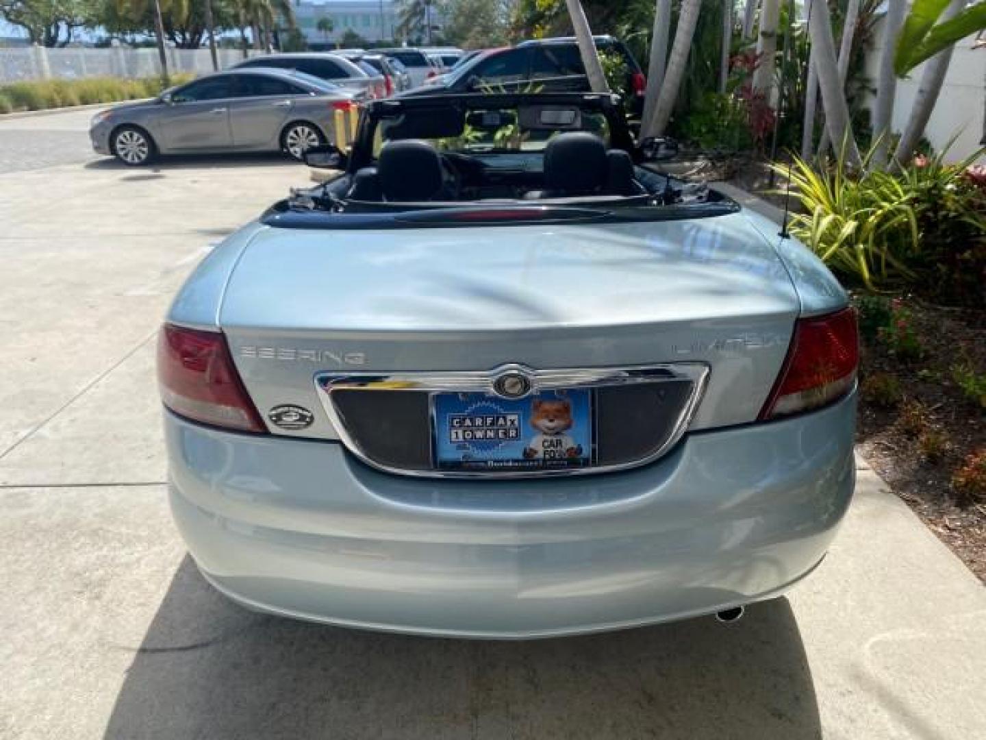 2002 Steel Blue Pearl /Deep Royal Blue Chrysler Sebring Limited 1 OWNER FL LOW MILES 37,932 (1C3EL65RX2N) with an 2.7L MFI DOHC 24-Valve V6 Engine engine, Automatic transmission, located at 4701 North Dixie Hwy, Pompano Beach, FL, 33064, (954) 422-2889, 26.240938, -80.123474 - OUR WEBPAGE FLORIDACARS1.COM HAS OVER 100 PHOTOS AND FREE CARFAX LINK 2002 CHRYSLER SEBRING LIMITED VIN: 1C3EL65RX2N127842 1 C 3 E L 6 5 R X 2 N 1 2 7 8 4 2 CONVERTIBLE 2.7L V6 F DOHC GASOLINE FRONT WHEEL DRIVE Top Features Alloy Wheels Soft Top Infinity Sound System Sunroof(s) Leather Seats Basic F - Photo#70