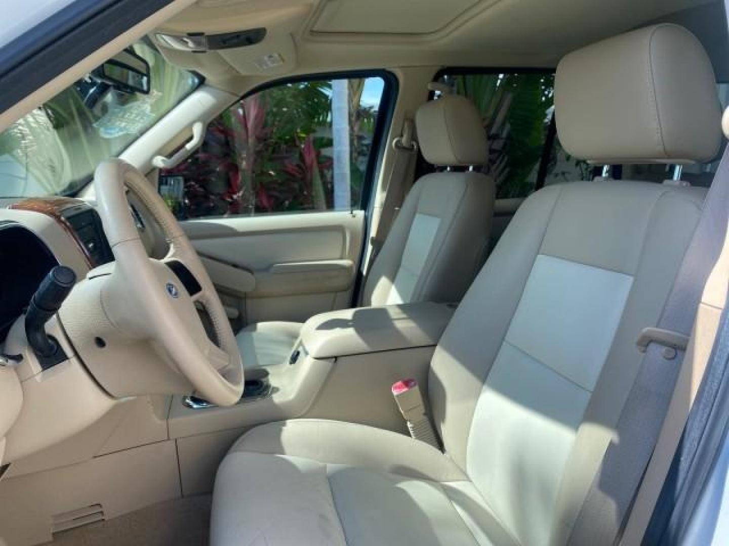 2006 Oxford White /Camel Ford Explorer Eddie Bauer 1 OWNER LOW MILES 88,841 (1FMEU64E56U) with an 4.0L SOHC V6 Engine engine, Automatic transmission, located at 4701 North Dixie Hwy, Pompano Beach, FL, 33064, (954) 422-2889, 26.240938, -80.123474 - OUR WEBPAGE FLORIDACARS1.COM HAS OVER 100 PHOTOS AND FREE CARFAX LINK 2006 FORD EXPLORER EDDIE BAUER VIN: 1FMEU64E56UA54894 1 F M E U 6 4 E 5 6 U A 5 4 8 9 4 4 DOOR WAGON/SPORT UTILITY 4.0L V6 F SOHC GASOLINE REAR WHEEL DRIVE Top Features Alloy Wheels Running Boards Leather Seats Sunroof(s) Parking - Photo#34