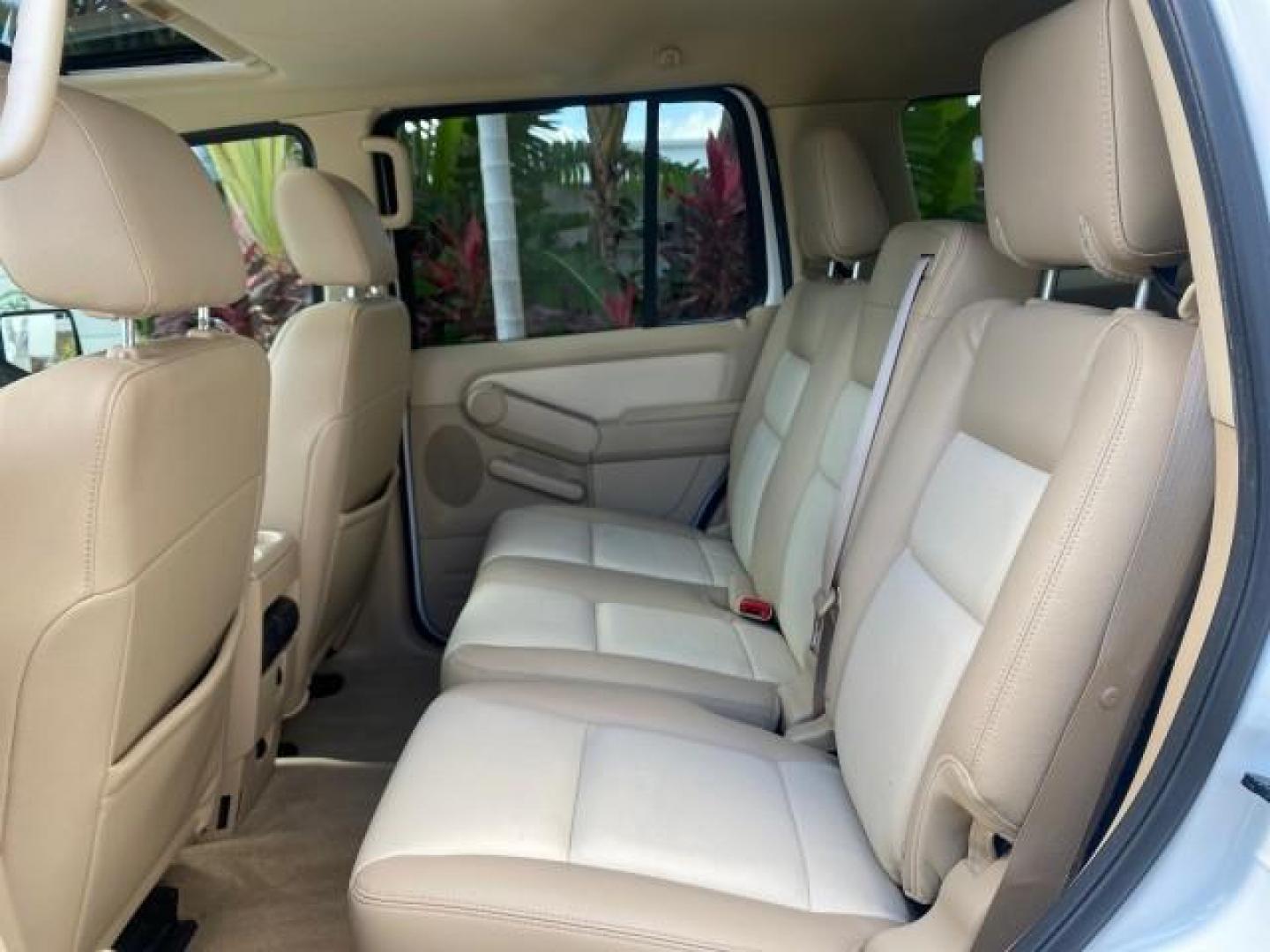 2006 Oxford White /Camel Ford Explorer Eddie Bauer 1 OWNER LOW MILES 88,841 (1FMEU64E56U) with an 4.0L SOHC V6 Engine engine, Automatic transmission, located at 4701 North Dixie Hwy, Pompano Beach, FL, 33064, (954) 422-2889, 26.240938, -80.123474 - OUR WEBPAGE FLORIDACARS1.COM HAS OVER 100 PHOTOS AND FREE CARFAX LINK 2006 FORD EXPLORER EDDIE BAUER VIN: 1FMEU64E56UA54894 1 F M E U 6 4 E 5 6 U A 5 4 8 9 4 4 DOOR WAGON/SPORT UTILITY 4.0L V6 F SOHC GASOLINE REAR WHEEL DRIVE Top Features Alloy Wheels Running Boards Leather Seats Sunroof(s) Parking - Photo#61
