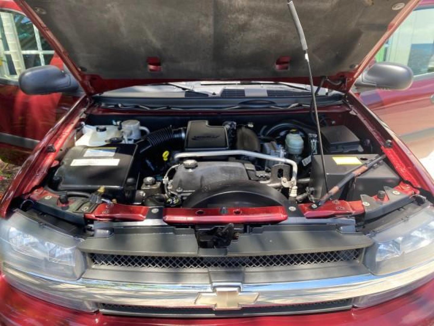 2005 Majestic Red Metallic /Light Gray Chevrolet TrailBlazer LS 39 SERVICES 1 OWNER (1GNDS13SX52) with an 4.2L Vortec 4200 SFI I6 Engine engine, Automatic transmission, located at 4701 North Dixie Hwy, Pompano Beach, FL, 33064, (954) 422-2889, 26.240938, -80.123474 - OUR WEBPAGE FLORIDACARS1.COM HAS OVER 100 PHOTOS AND FREE CARFAX LINK 2005 CHEVROLET TRAILBLAZER LS VIN: 1GNDS13SX52293455 1 G N D S 1 3 S X 5 2 2 9 3 4 5 5 4 DOOR WAGON/SPORT UTILITY 4.2L I6 F GASOLINE REAR WHEEL DRIVE TIRES LOOK NEW! Top Features Alloy Wheels Running Boards Cloth Seats Tow Hitch C - Photo#17