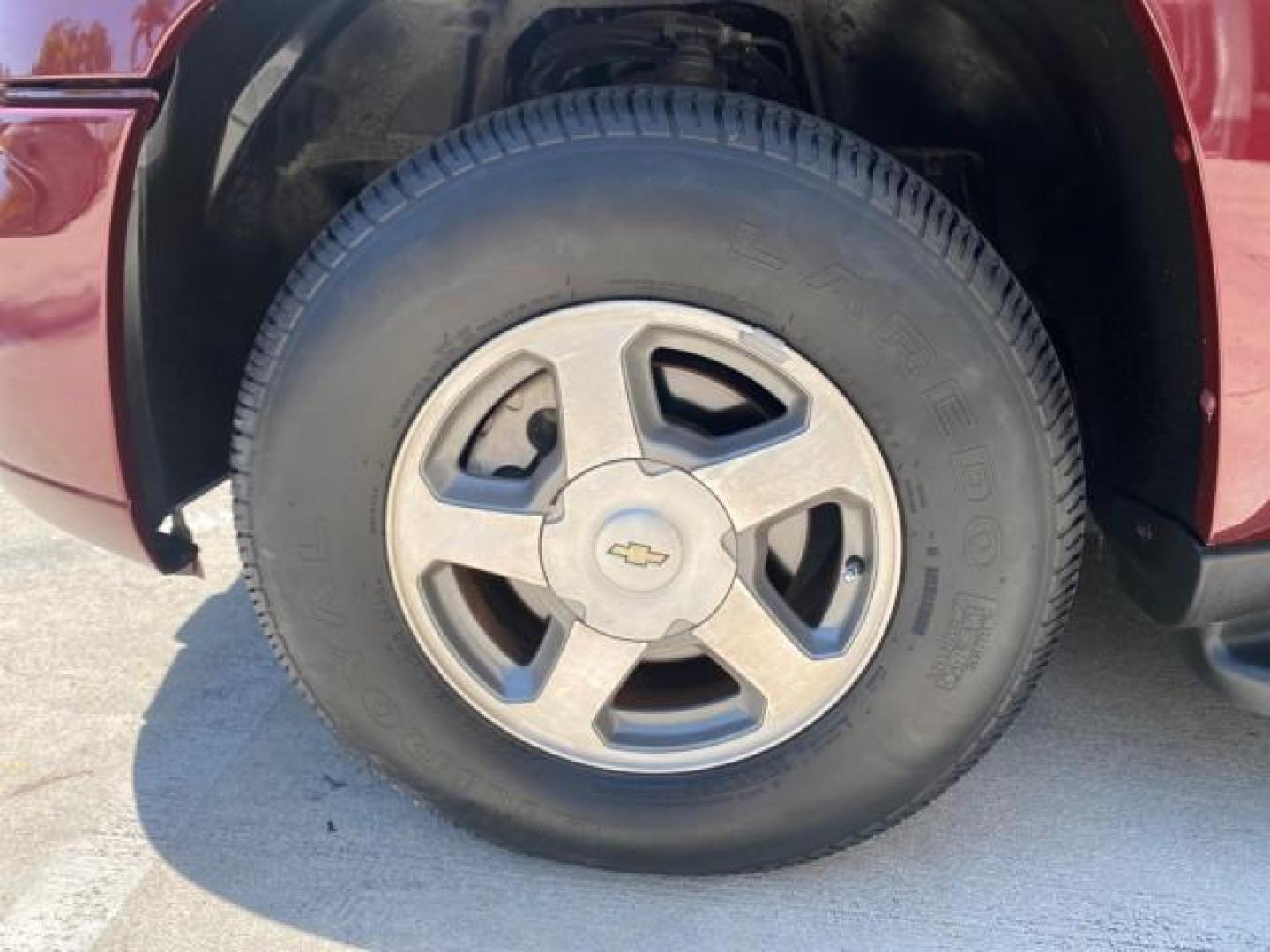 2005 Majestic Red Metallic /Light Gray Chevrolet TrailBlazer LS 39 SERVICES 1 OWNER (1GNDS13SX52) with an 4.2L Vortec 4200 SFI I6 Engine engine, Automatic transmission, located at 4701 North Dixie Hwy, Pompano Beach, FL, 33064, (954) 422-2889, 26.240938, -80.123474 - OUR WEBPAGE FLORIDACARS1.COM HAS OVER 100 PHOTOS AND FREE CARFAX LINK 2005 CHEVROLET TRAILBLAZER LS VIN: 1GNDS13SX52293455 1 G N D S 1 3 S X 5 2 2 9 3 4 5 5 4 DOOR WAGON/SPORT UTILITY 4.2L I6 F GASOLINE REAR WHEEL DRIVE TIRES LOOK NEW! Top Features Alloy Wheels Running Boards Cloth Seats Tow Hitch C - Photo#19