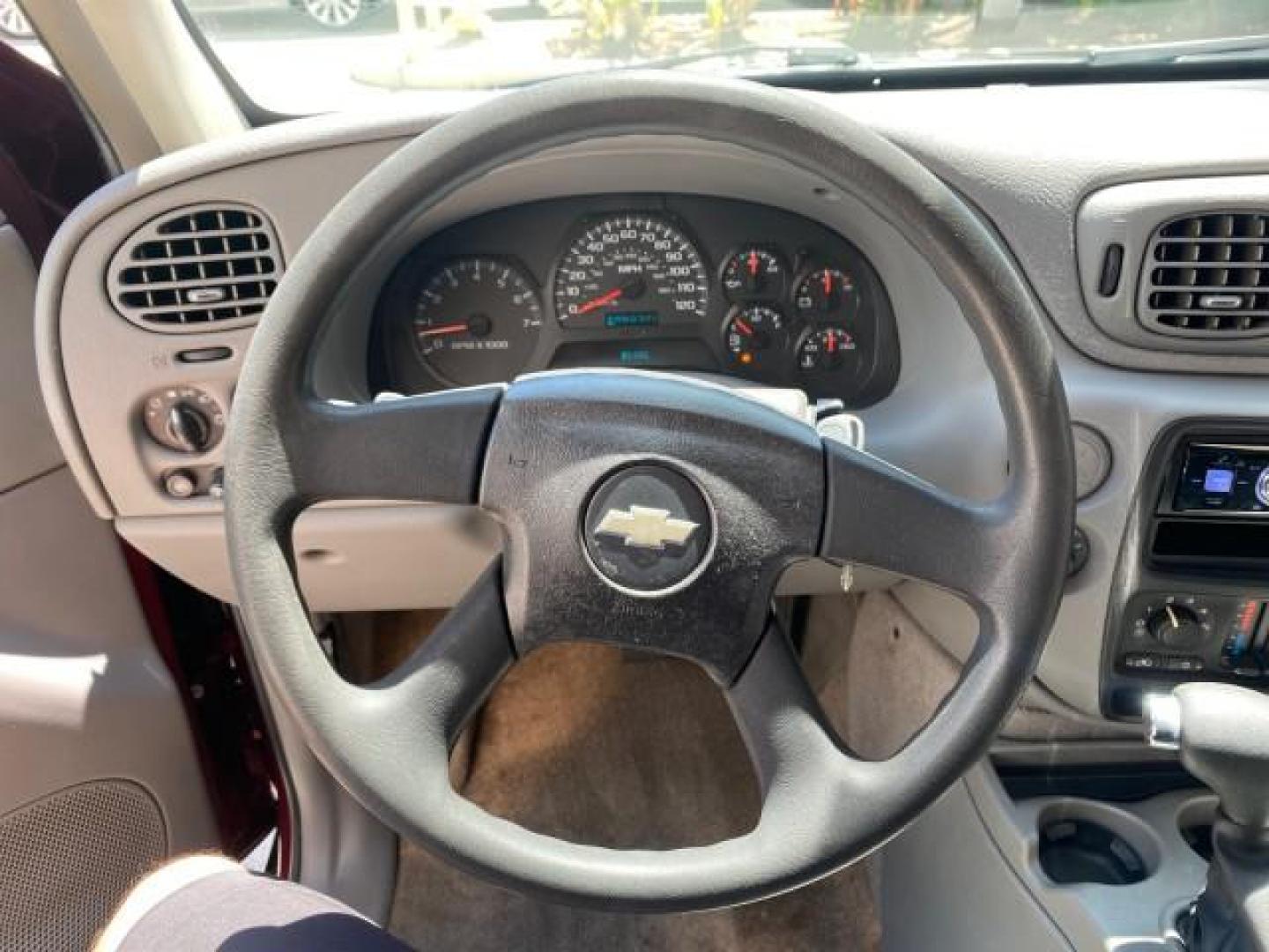 2005 Majestic Red Metallic /Light Gray Chevrolet TrailBlazer LS 39 SERVICES 1 OWNER (1GNDS13SX52) with an 4.2L Vortec 4200 SFI I6 Engine engine, Automatic transmission, located at 4701 North Dixie Hwy, Pompano Beach, FL, 33064, (954) 422-2889, 26.240938, -80.123474 - OUR WEBPAGE FLORIDACARS1.COM HAS OVER 100 PHOTOS AND FREE CARFAX LINK 2005 CHEVROLET TRAILBLAZER LS VIN: 1GNDS13SX52293455 1 G N D S 1 3 S X 5 2 2 9 3 4 5 5 4 DOOR WAGON/SPORT UTILITY 4.2L I6 F GASOLINE REAR WHEEL DRIVE TIRES LOOK NEW! Top Features Alloy Wheels Running Boards Cloth Seats Tow Hitch C - Photo#38